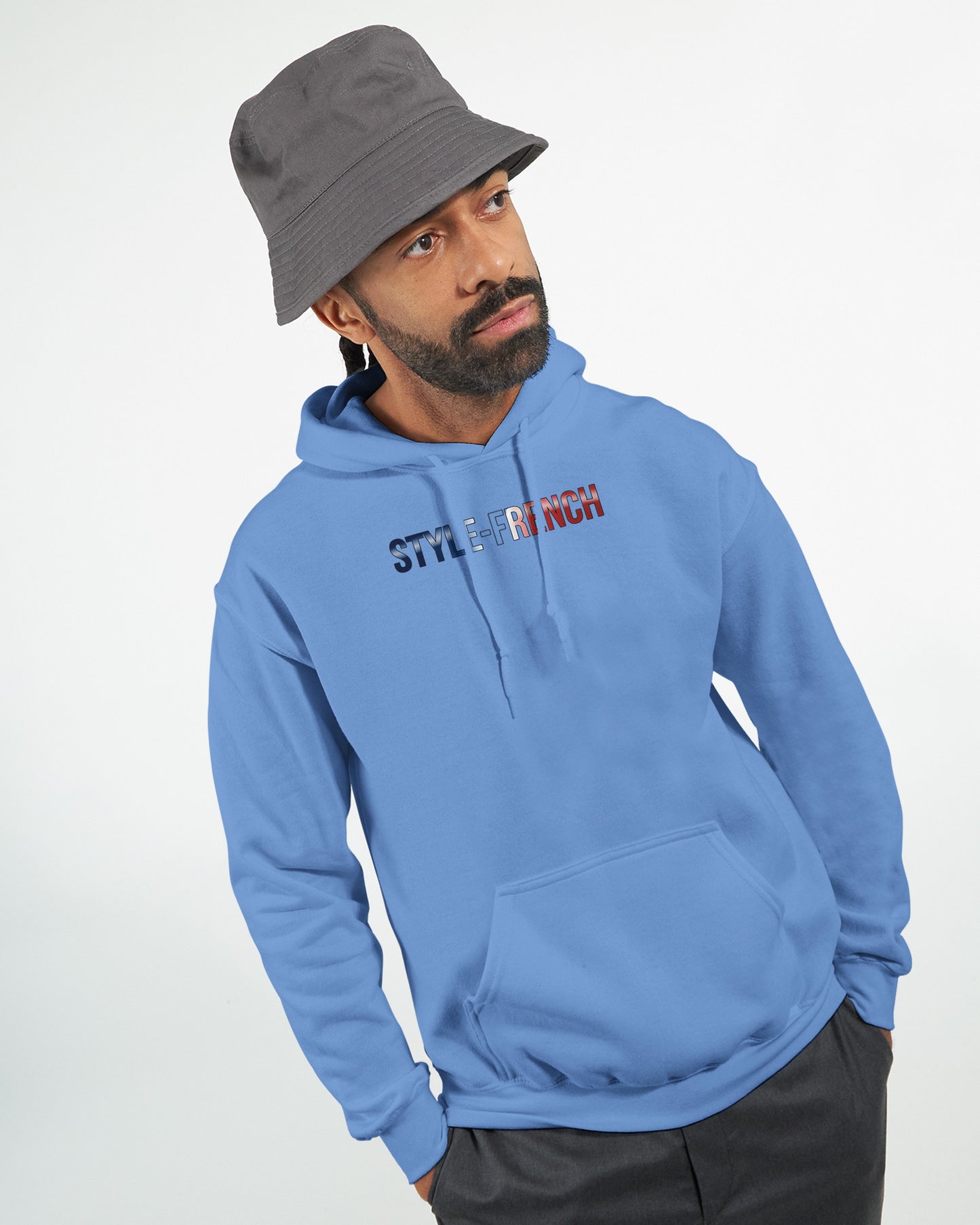 Klassischer Frankreich-Torwart-Hoodie für Herren | Gildan® 18500