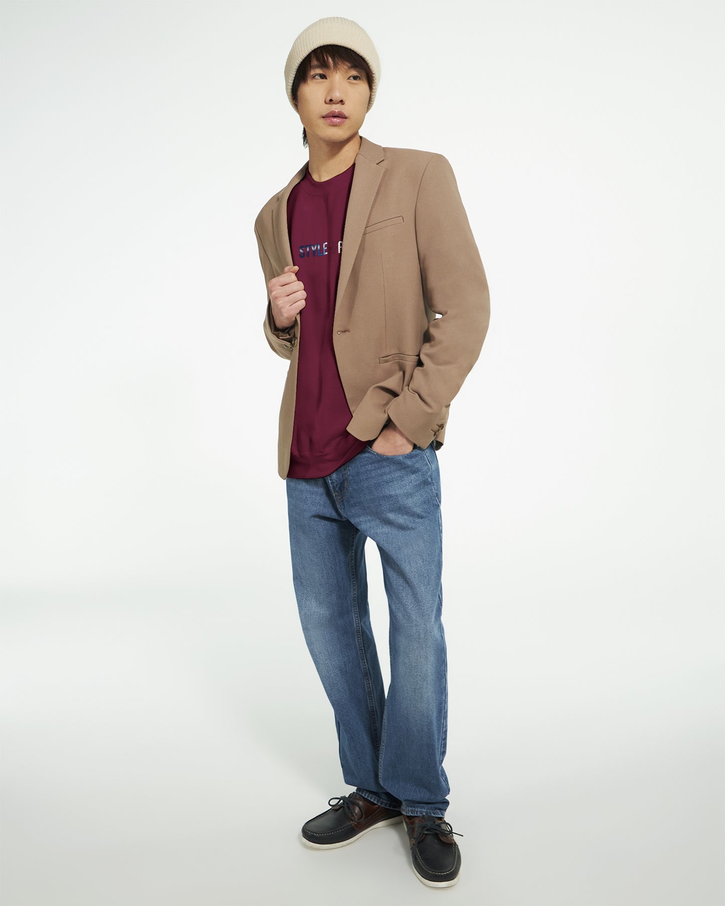Sweatshirt Fils de France Herren French Style Klassisch Rundhals | Gildan® 18000