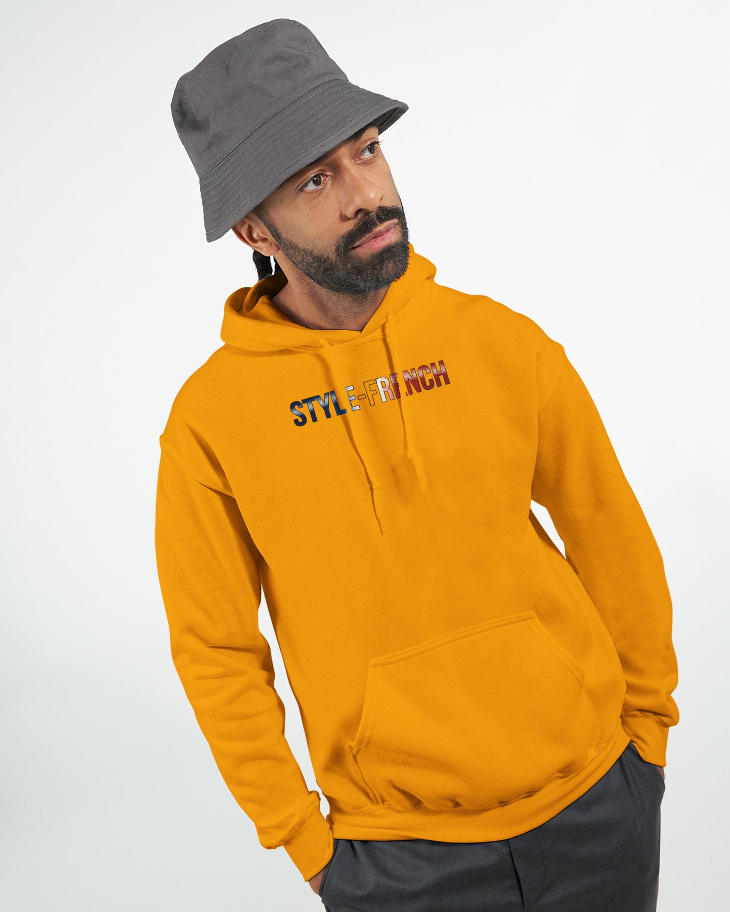 Klassischer Frankreich-Torwart-Hoodie für Herren | Gildan® 18500