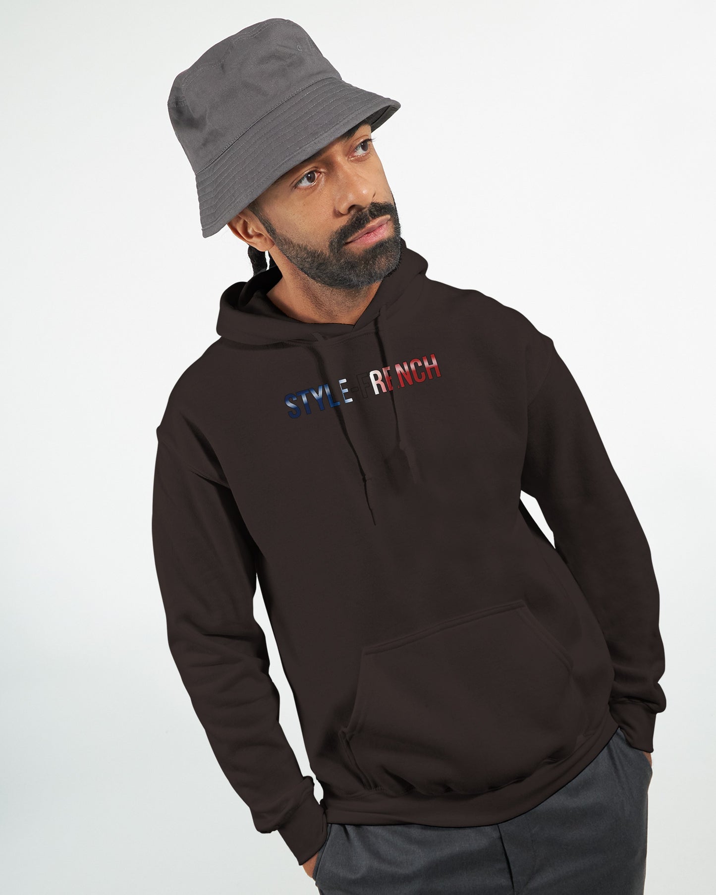 Klassischer Frankreich-Torwart-Hoodie für Herren | Gildan® 18500