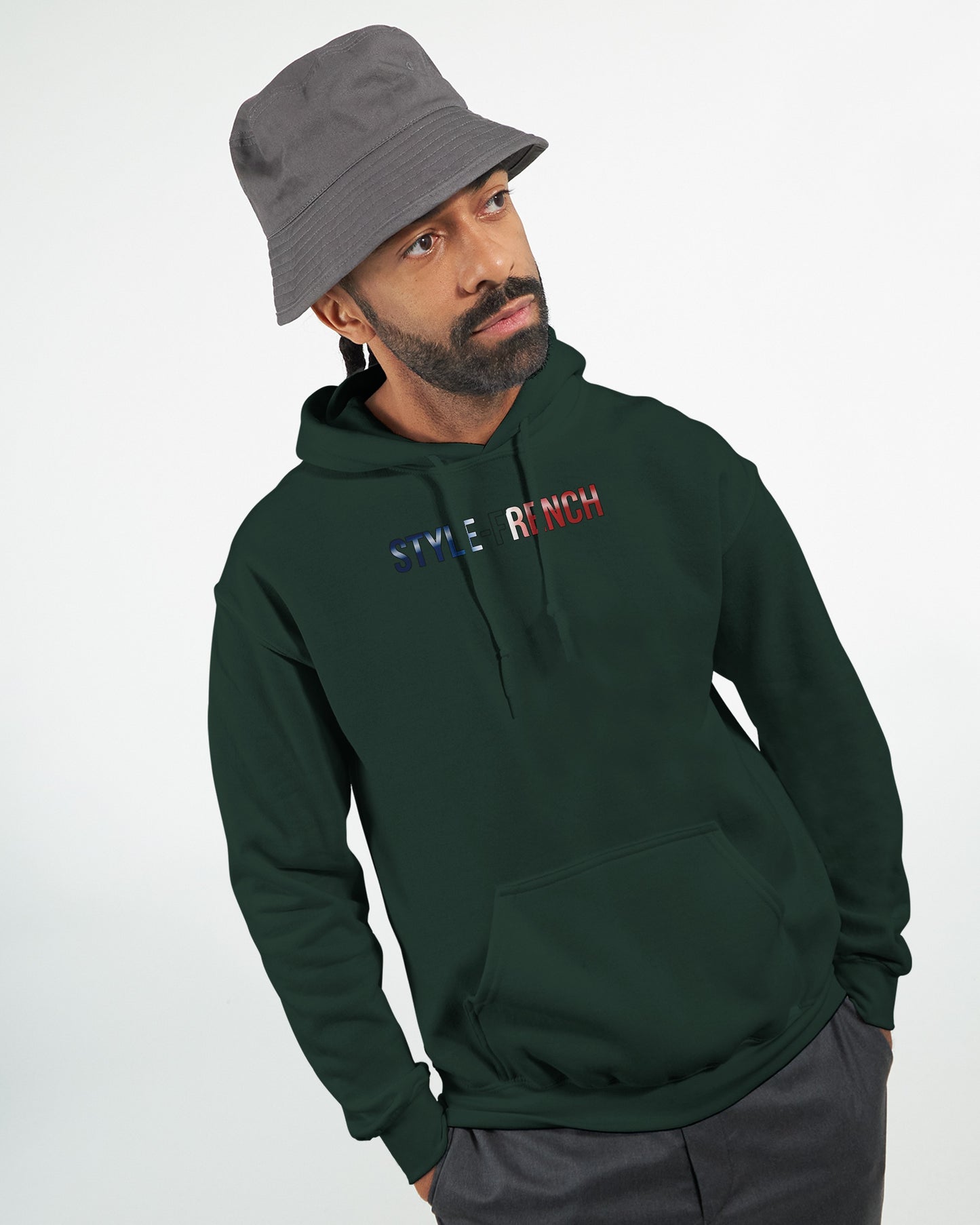 Klassischer Frankreich-Torwart-Hoodie für Herren | Gildan® 18500