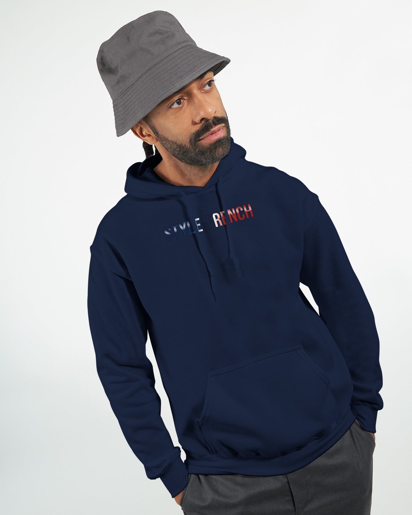 Klassischer Frankreich-Torwart-Hoodie für Herren | Gildan® 18500