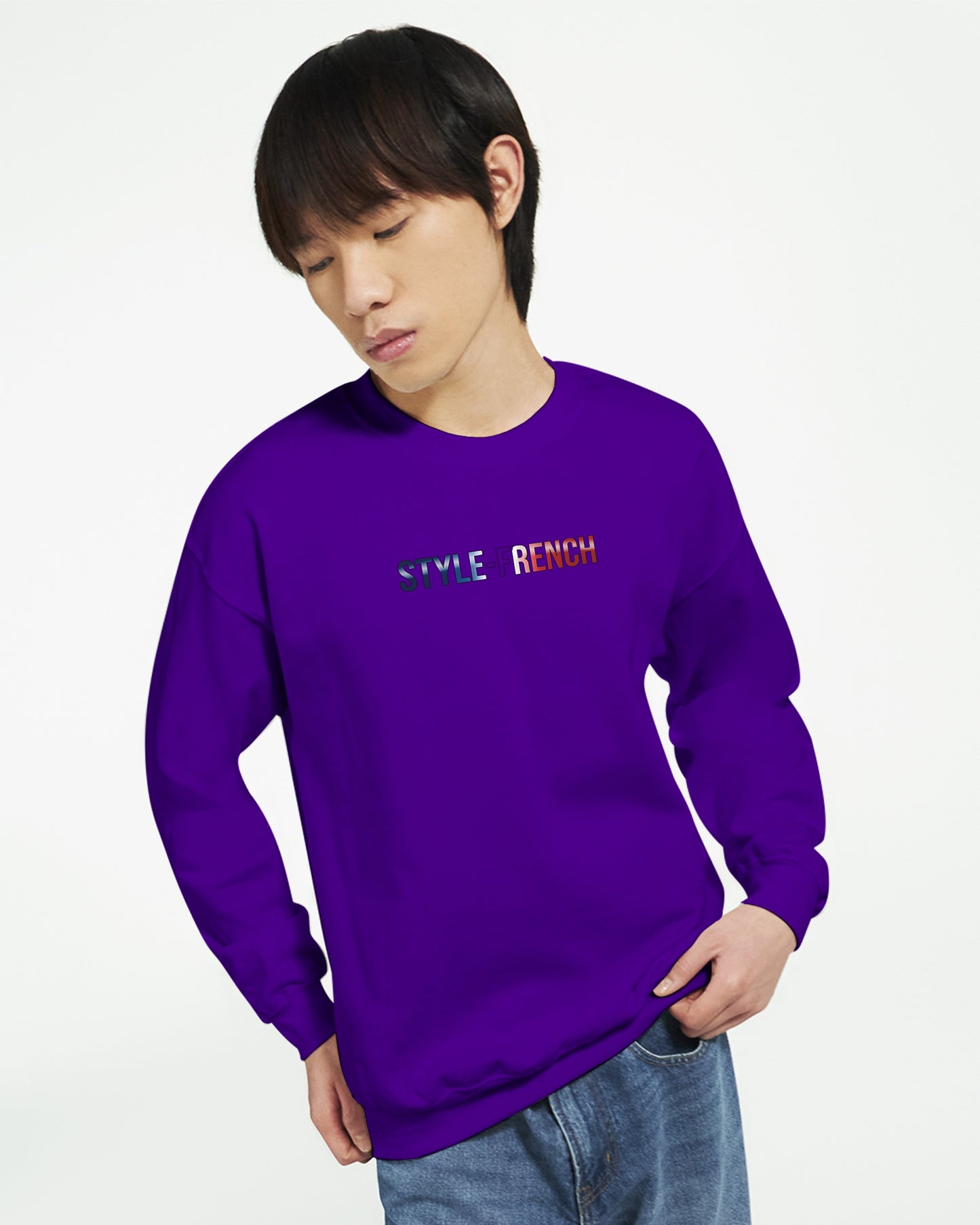 Sweatshirt Fils de France Herren French Style Klassisch Rundhals | Gildan® 18000