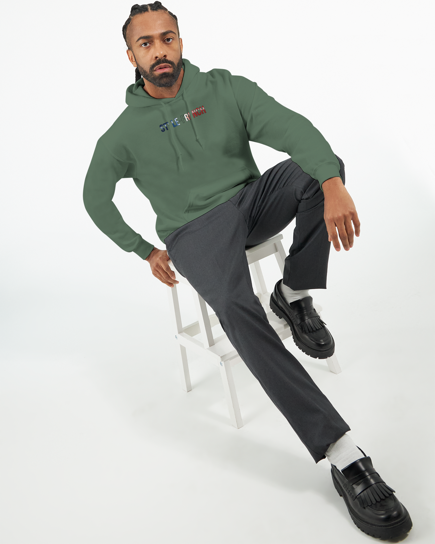 Kapuzenpullover "France Fier" Klassiker | Gildan® 18500