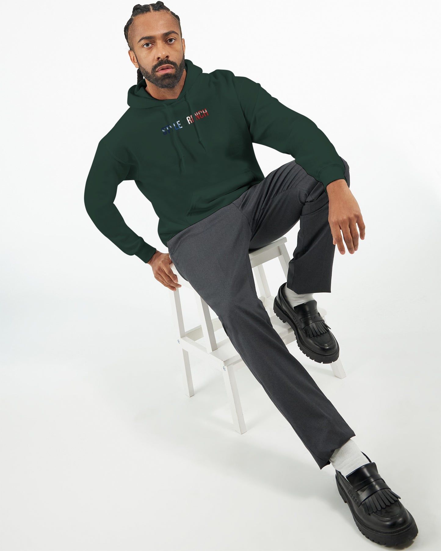 Sweat à Capuche Homme « Né en France » – Premium Confort et Style