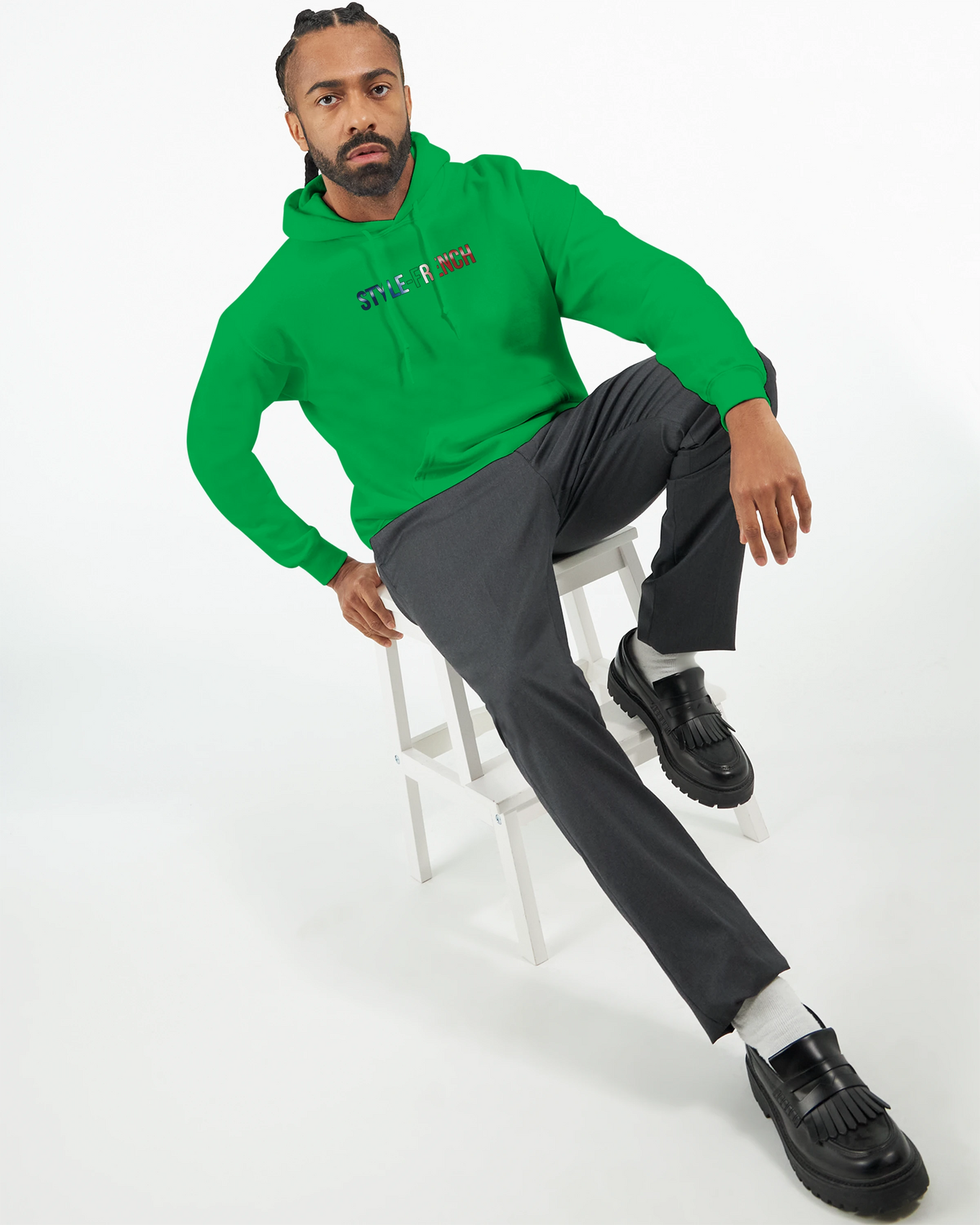 Herren-Kapuzenpullover „Siegel des Königs“ klassisch | Gildan® 18500