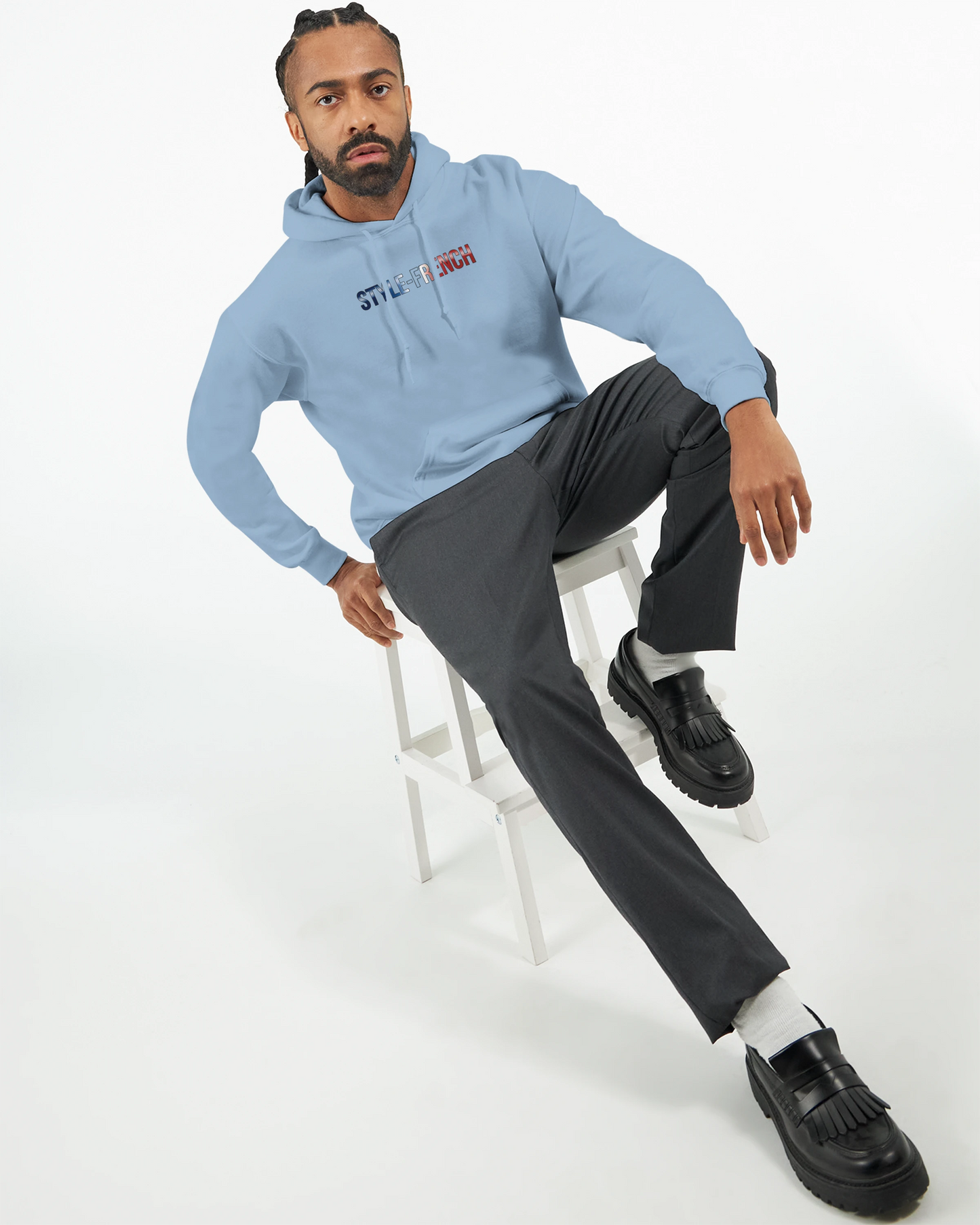 Herren-Kapuzenpullover „Siegel des Königs“ klassisch | Gildan® 18500