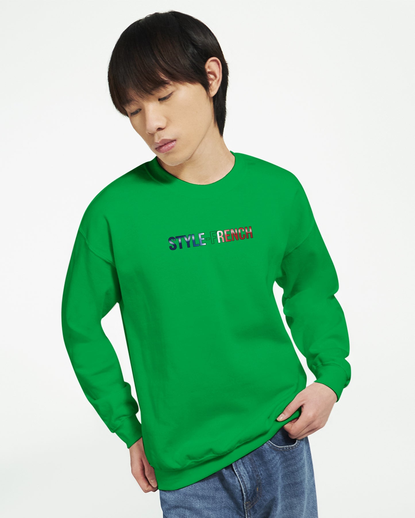 Sweatshirt Fils de France Herren French Style Klassisch Rundhals | Gildan® 18000
