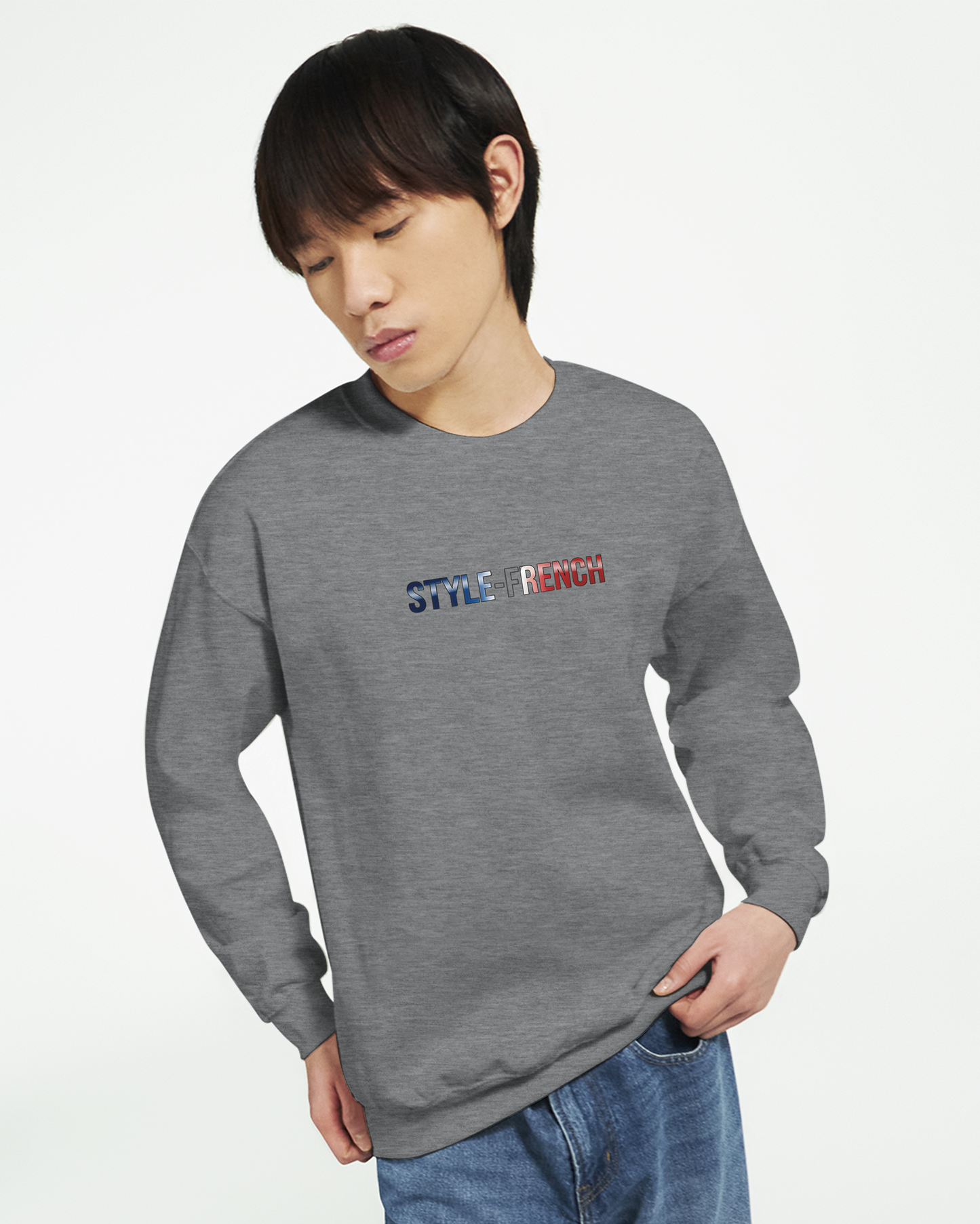 Unisex city burgundy classic crewneck sweatshirt | Gildan® 18000
