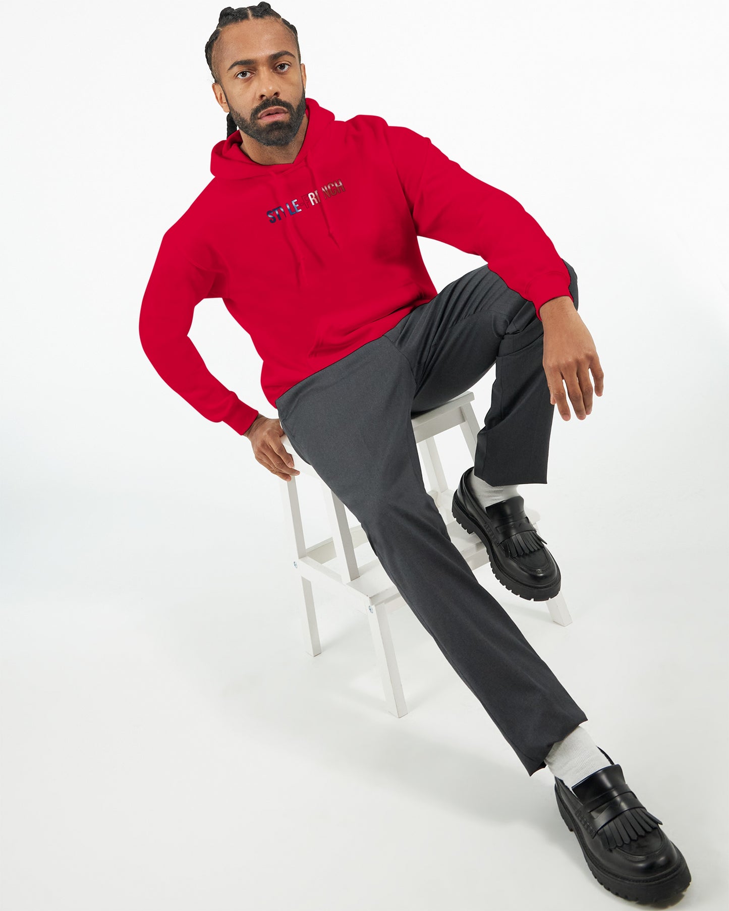 Sweat à Capuche Homme « Né en France » – Premium Confort et Style