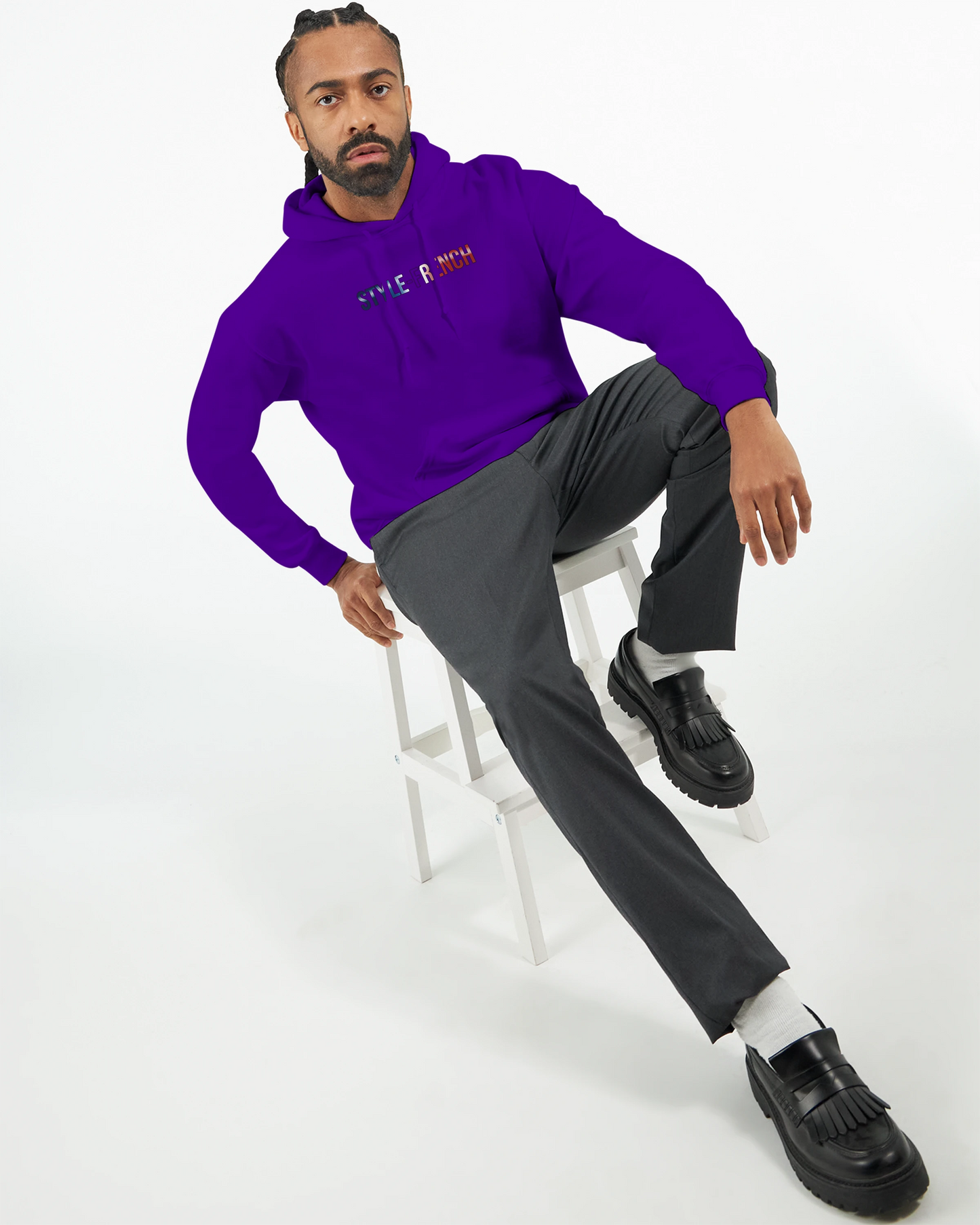 Herren-Kapuzenpullover „Siegel des Königs“ klassisch | Gildan® 18500