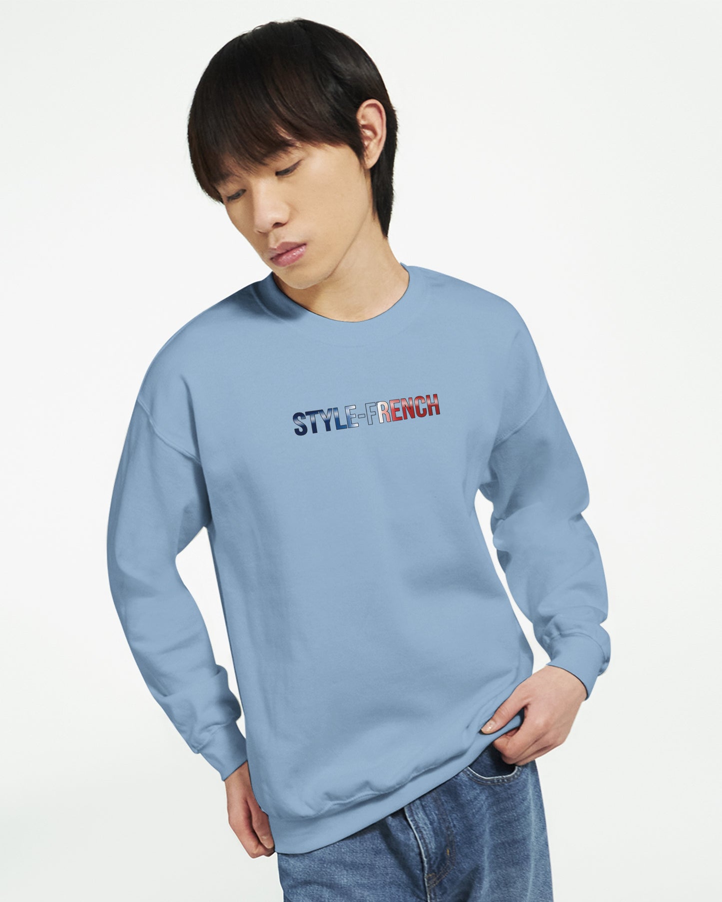 Sweatshirt Fils de France Herren French Style Klassisch Rundhals | Gildan® 18000