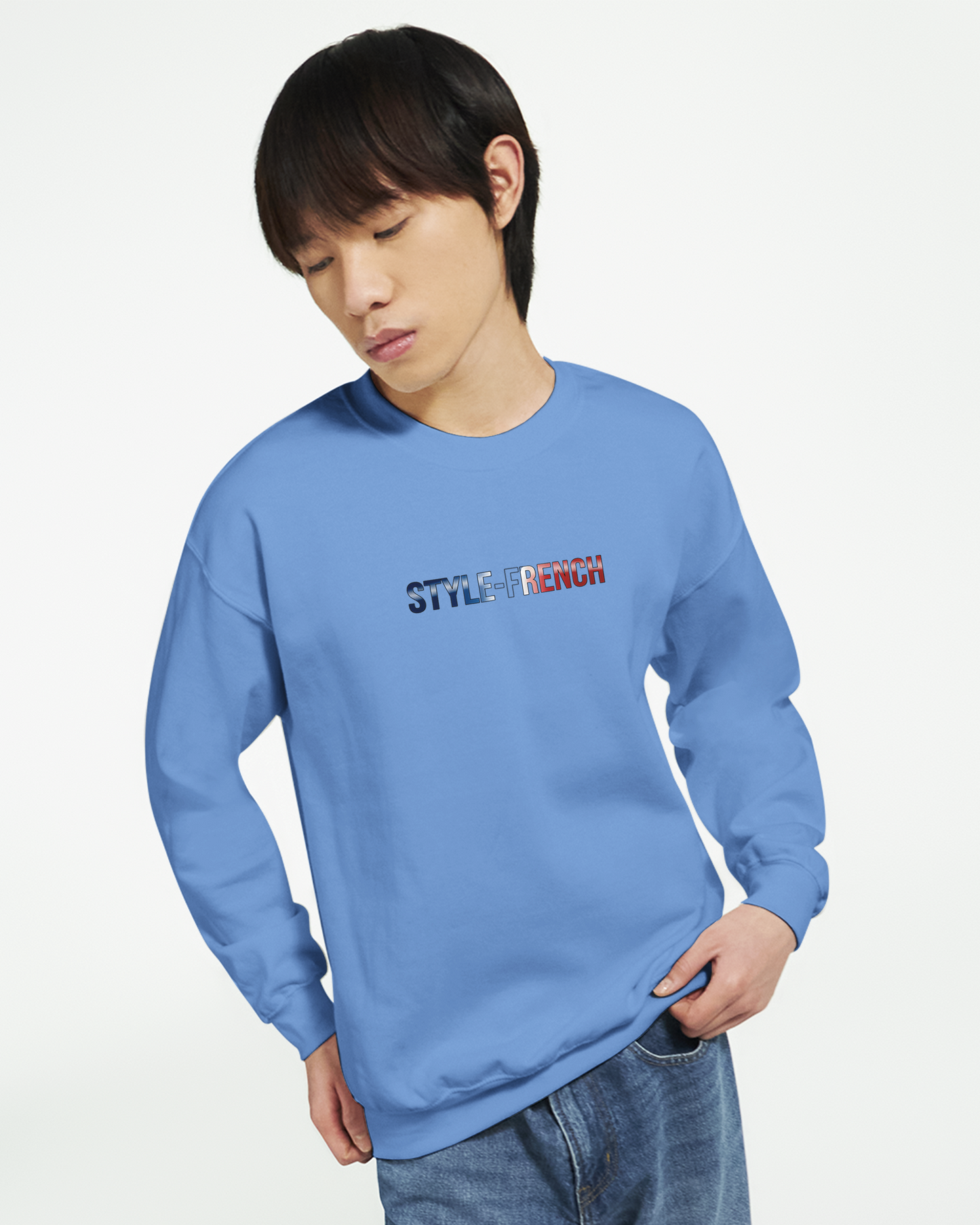 Unisex city burgundy classic crewneck sweatshirt | Gildan® 18000