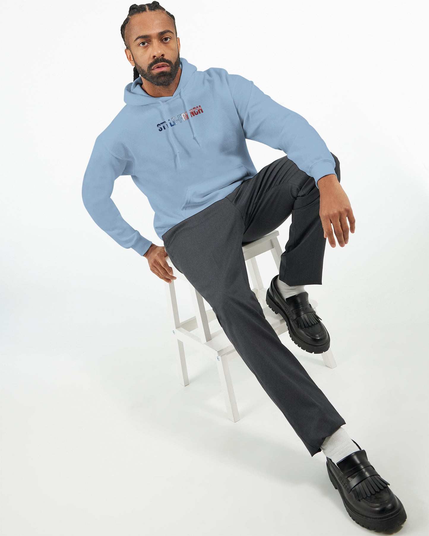 Sweat à Capuche Homme « Né en France » – Premium Confort et Style