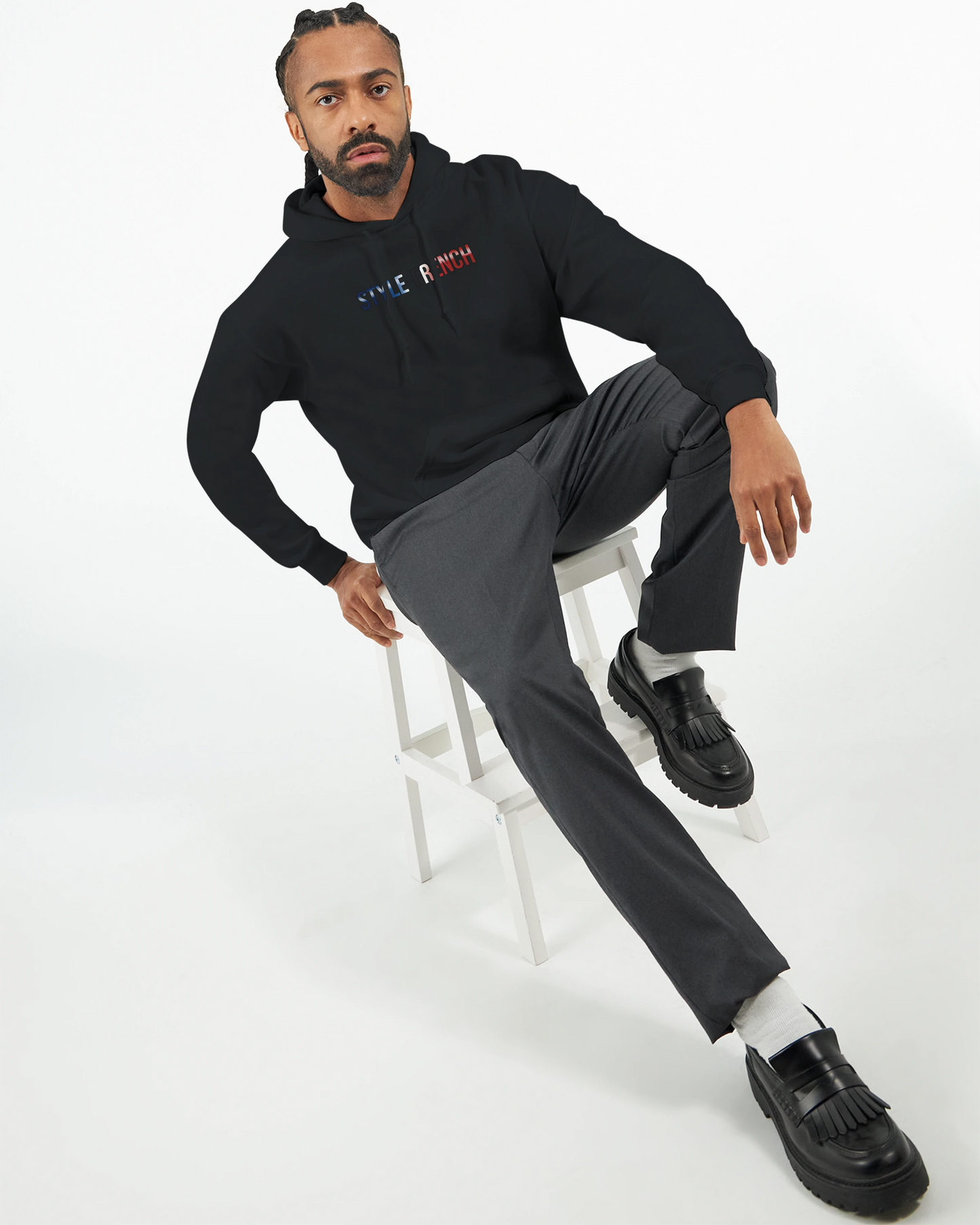 Herren-Kapuzenpullover „Siegel des Königs“ klassisch | Gildan® 18500