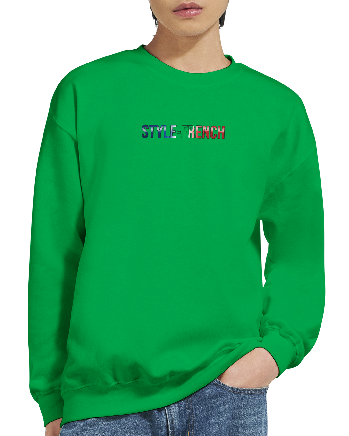 Herren-Sweatshirt Das Siegel des Königs, klassischer Rundhals | Gildan® 18000