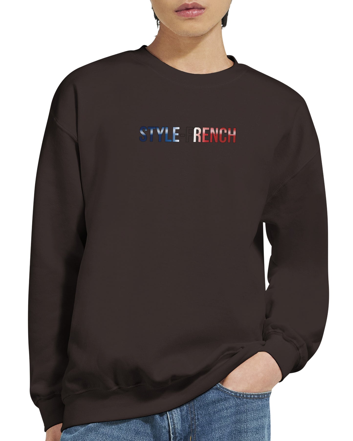 Sweatshirt Fils de France Herren French Style Klassisch Rundhals | Gildan® 18000