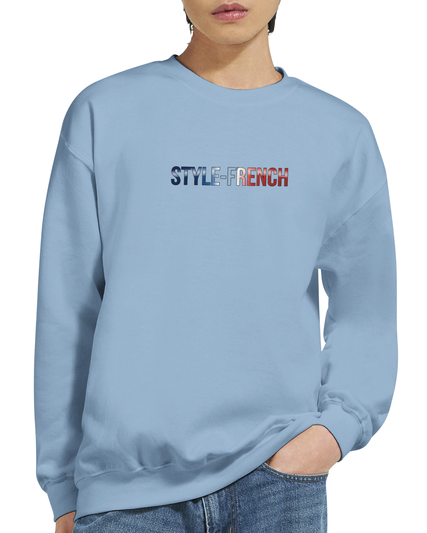 Unisex city burgundy classic crewneck sweatshirt | Gildan® 18000
