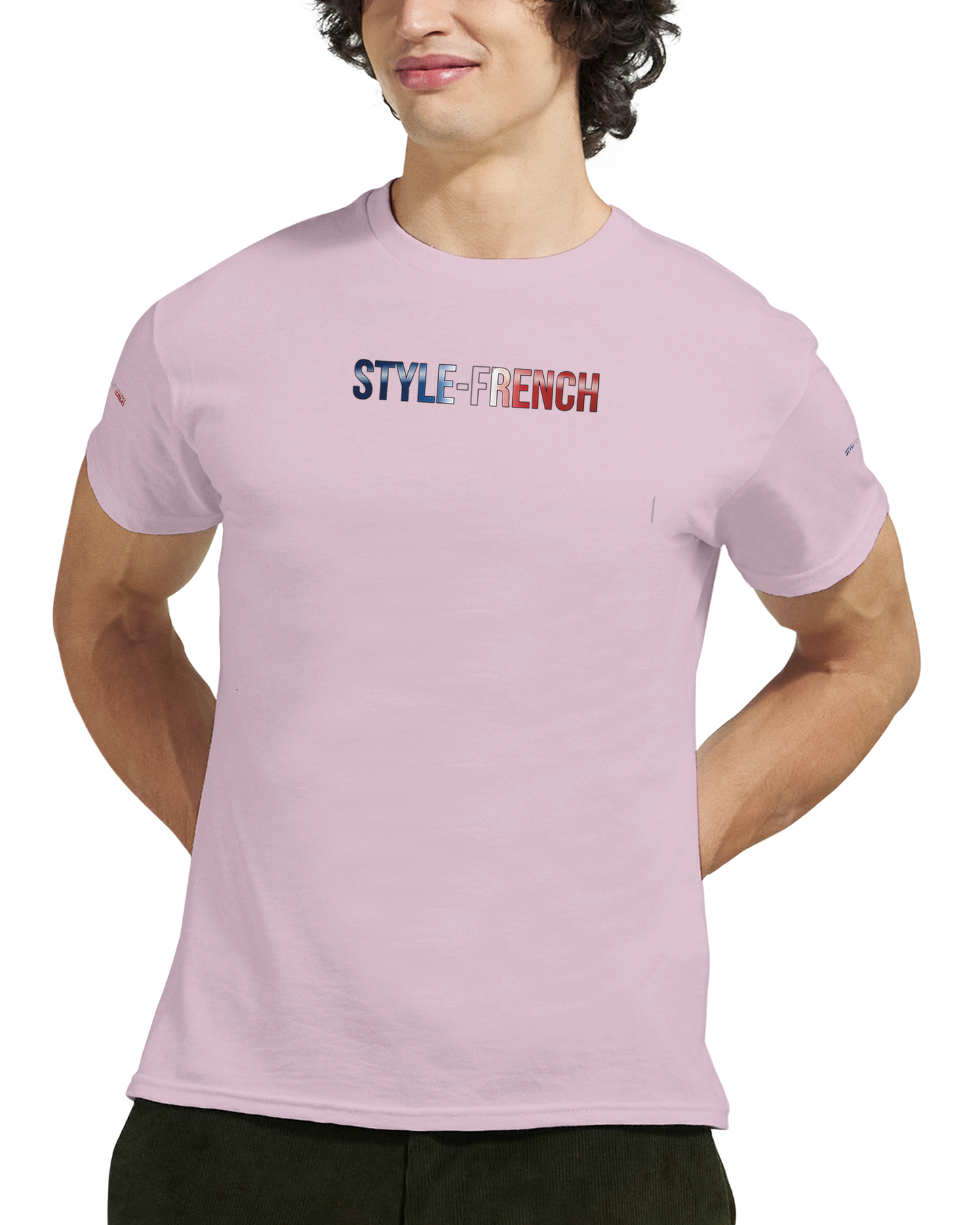 Unisex-T-Shirt Lyon Stadt Frankreich dick Rundhals | Gildan® 5000