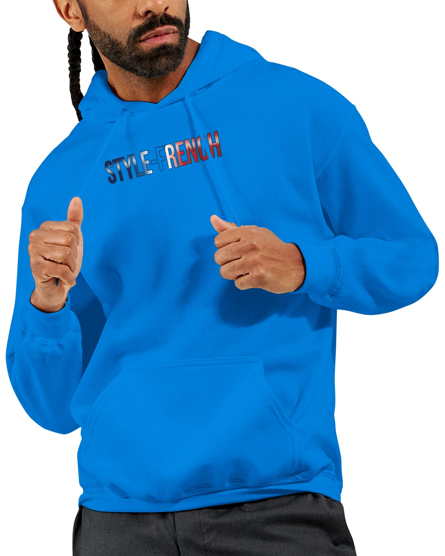 Klassischer Frankreich-Torwart-Hoodie für Herren | Gildan® 18500