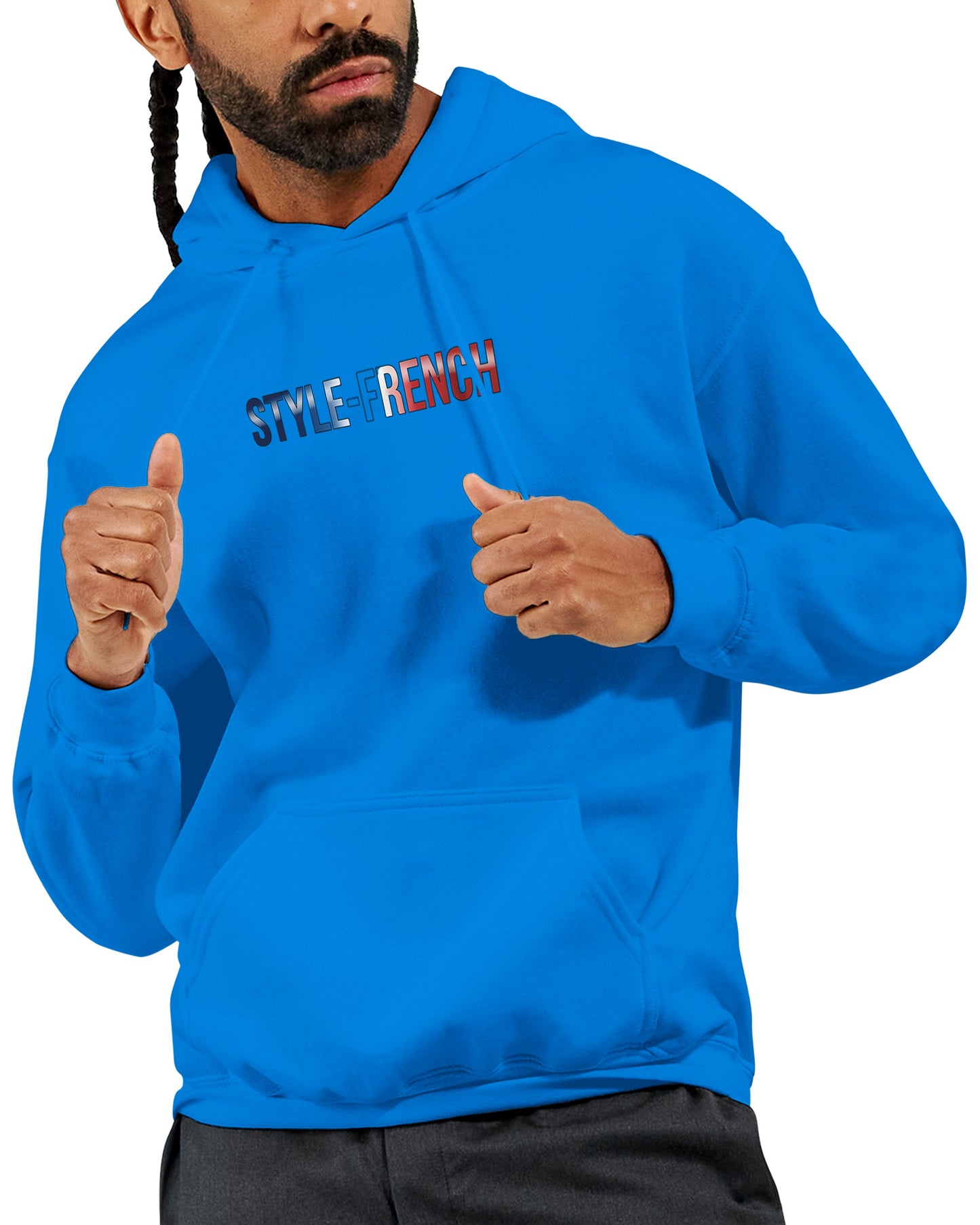 Steh auf, Frankreich, Kapuzenpullover klassisch | Gildan® 18500