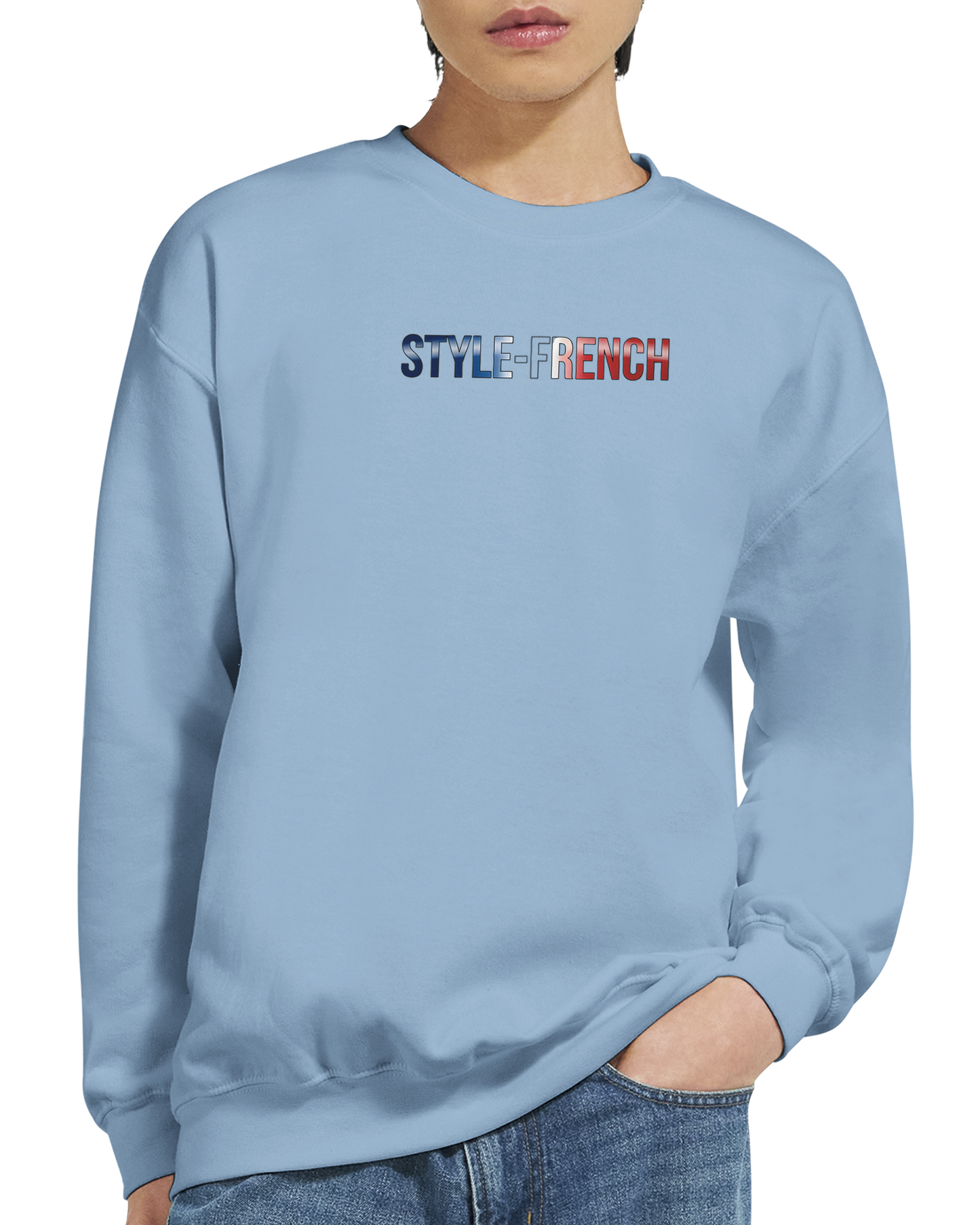 Unisex-Sweatshirt Dijon, Frankreich klassisch Rundhals | Gildan® 18000
