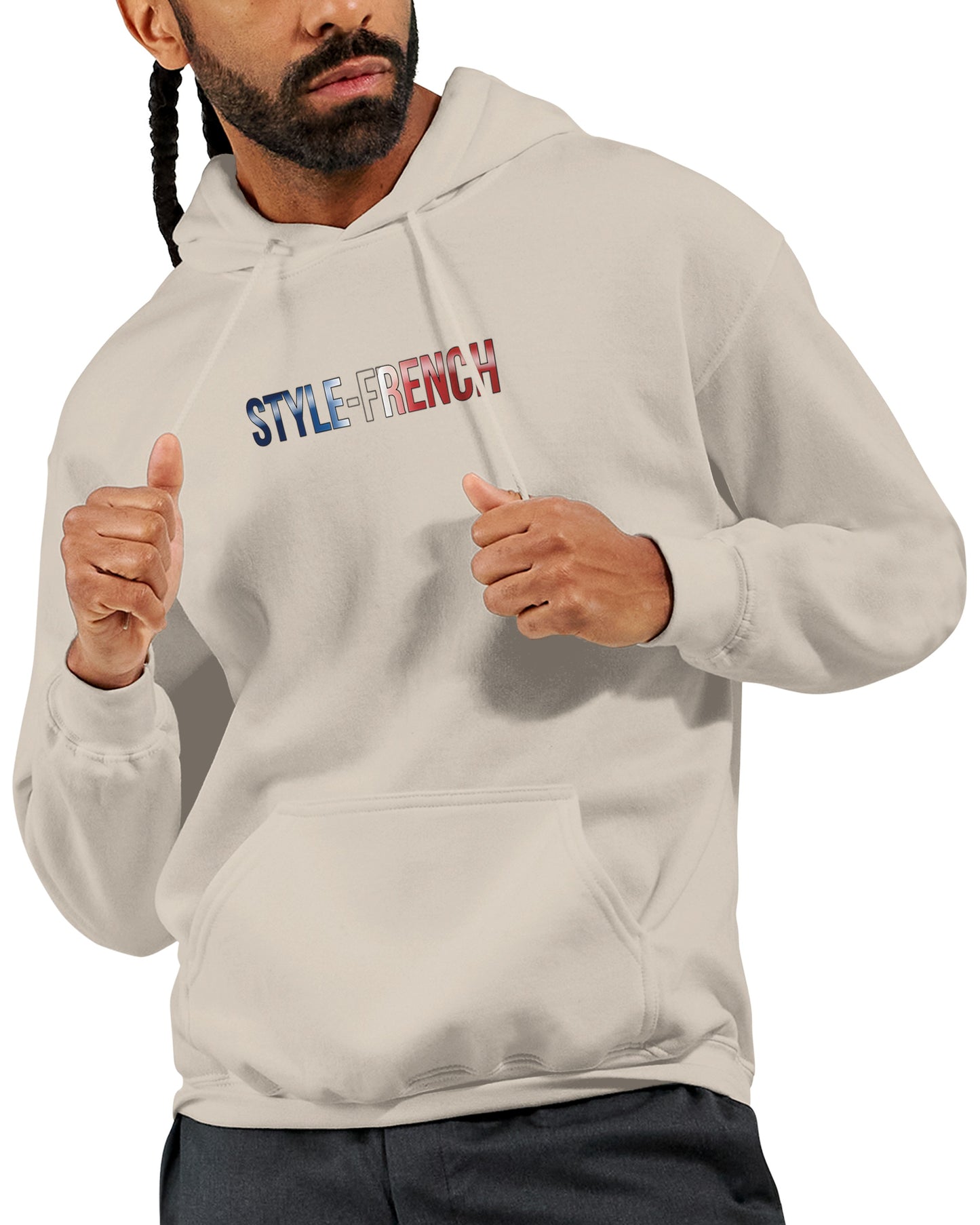 Steh auf, Frankreich, Kapuzenpullover klassisch | Gildan® 18500