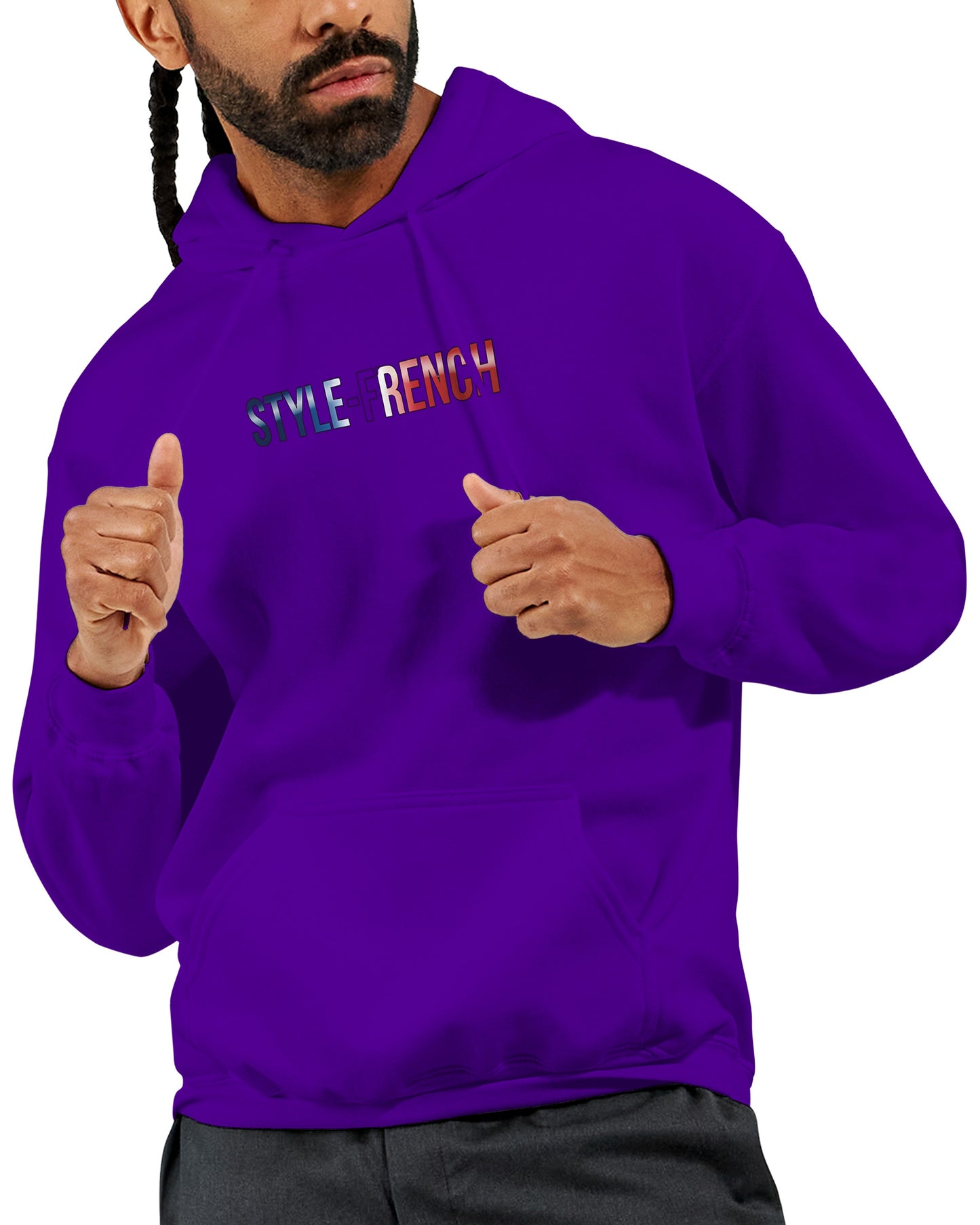 Steh auf, Frankreich, Kapuzenpullover klassisch | Gildan® 18500