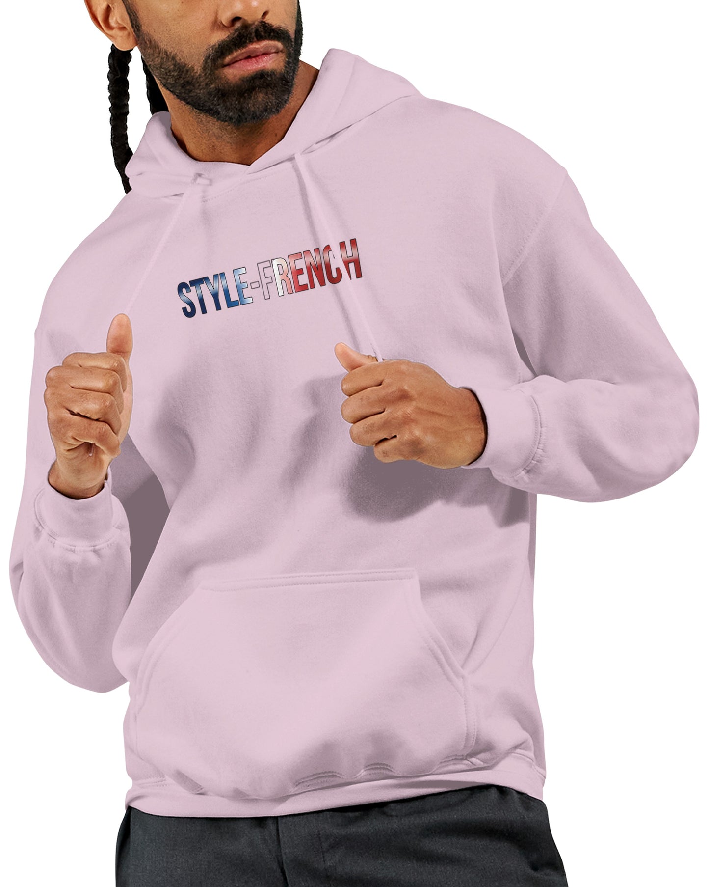 Sweat à capuche Vive la France – Hoodie Premium pour Homme