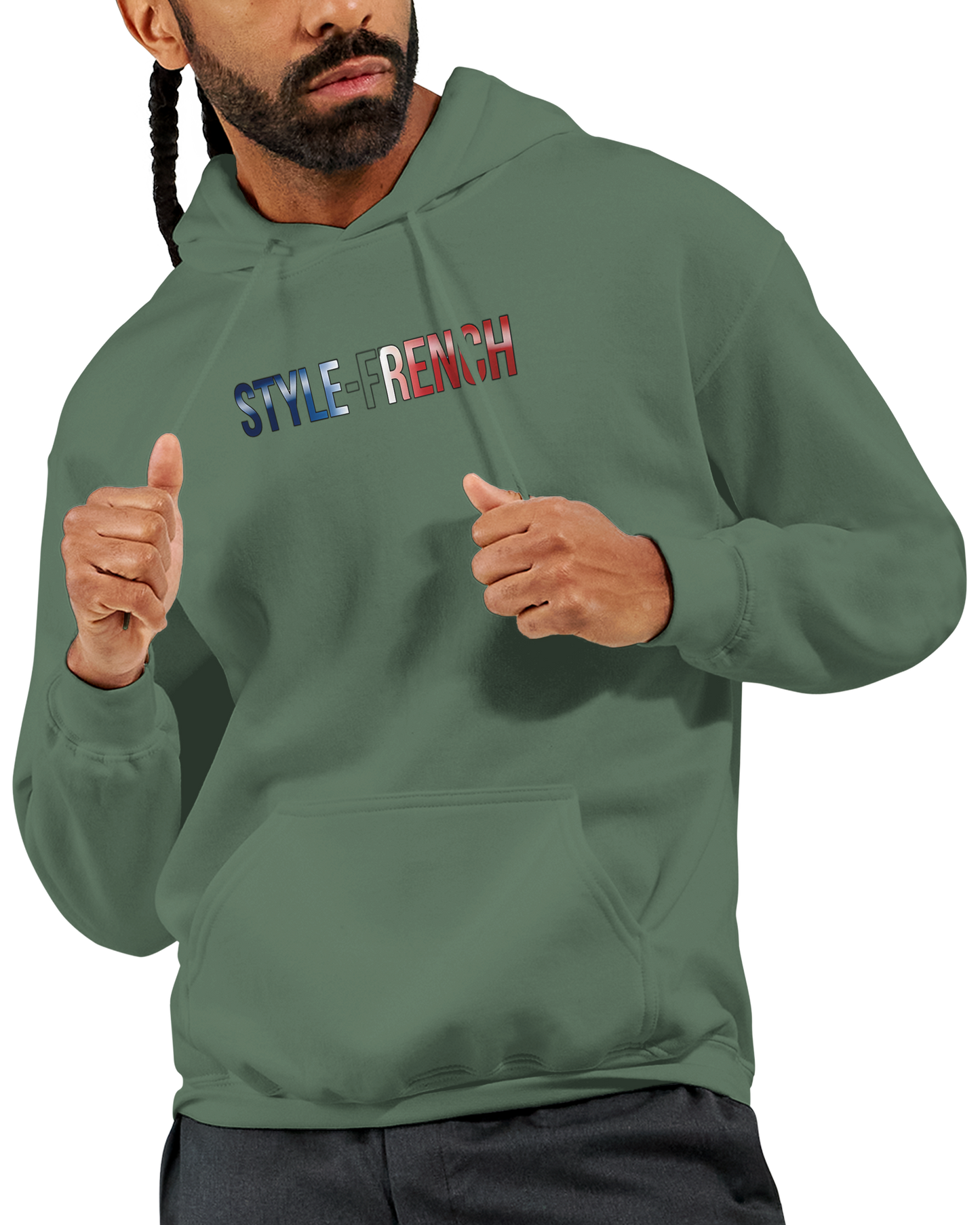 Herren-Kapuzenpullover „Gallische Alchemie“ klassisch | Gildan® 18500