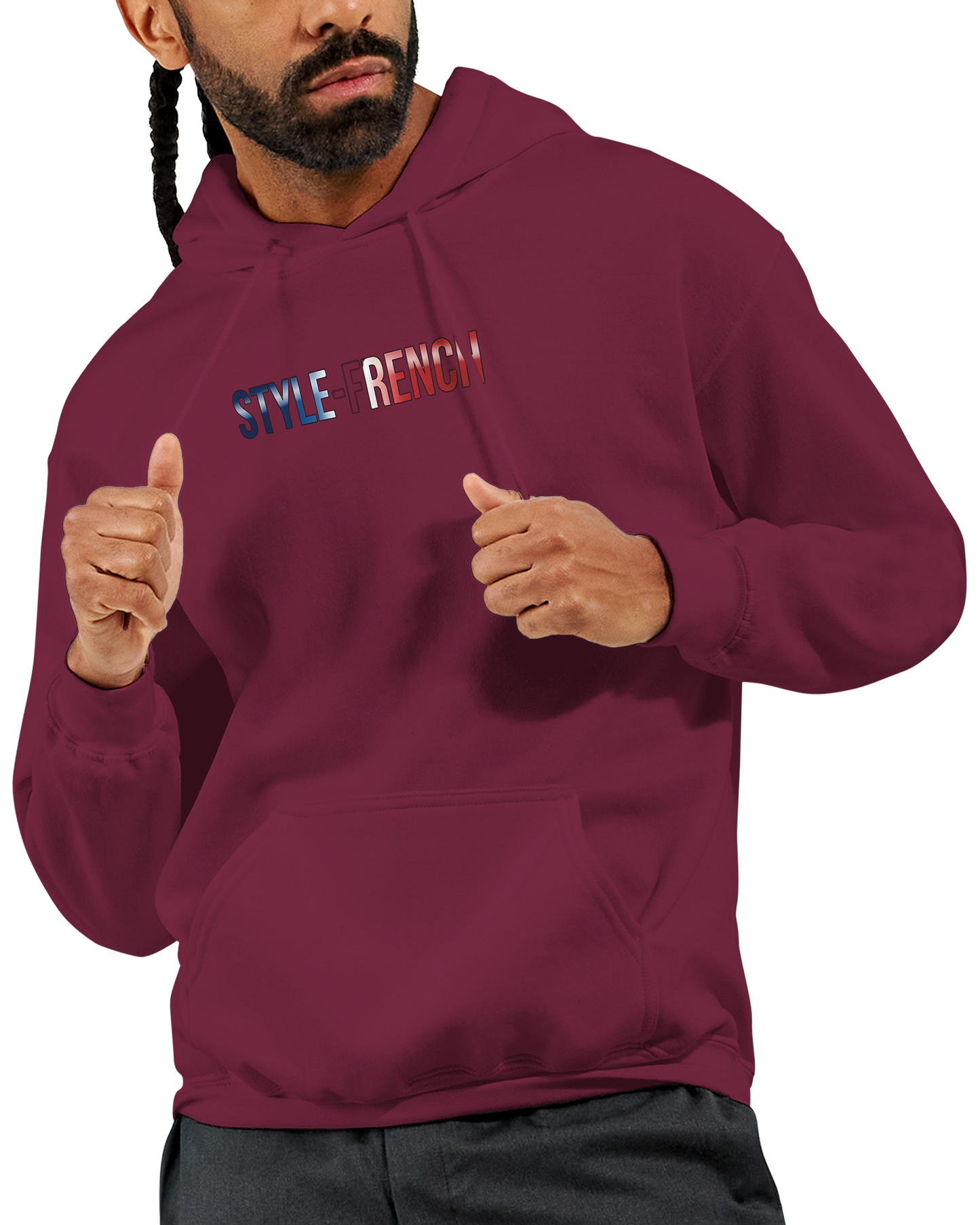 Kapuzenpullover "Caen, Stadt Frankreichs" Unisex Klassiker | Gildan® 18500