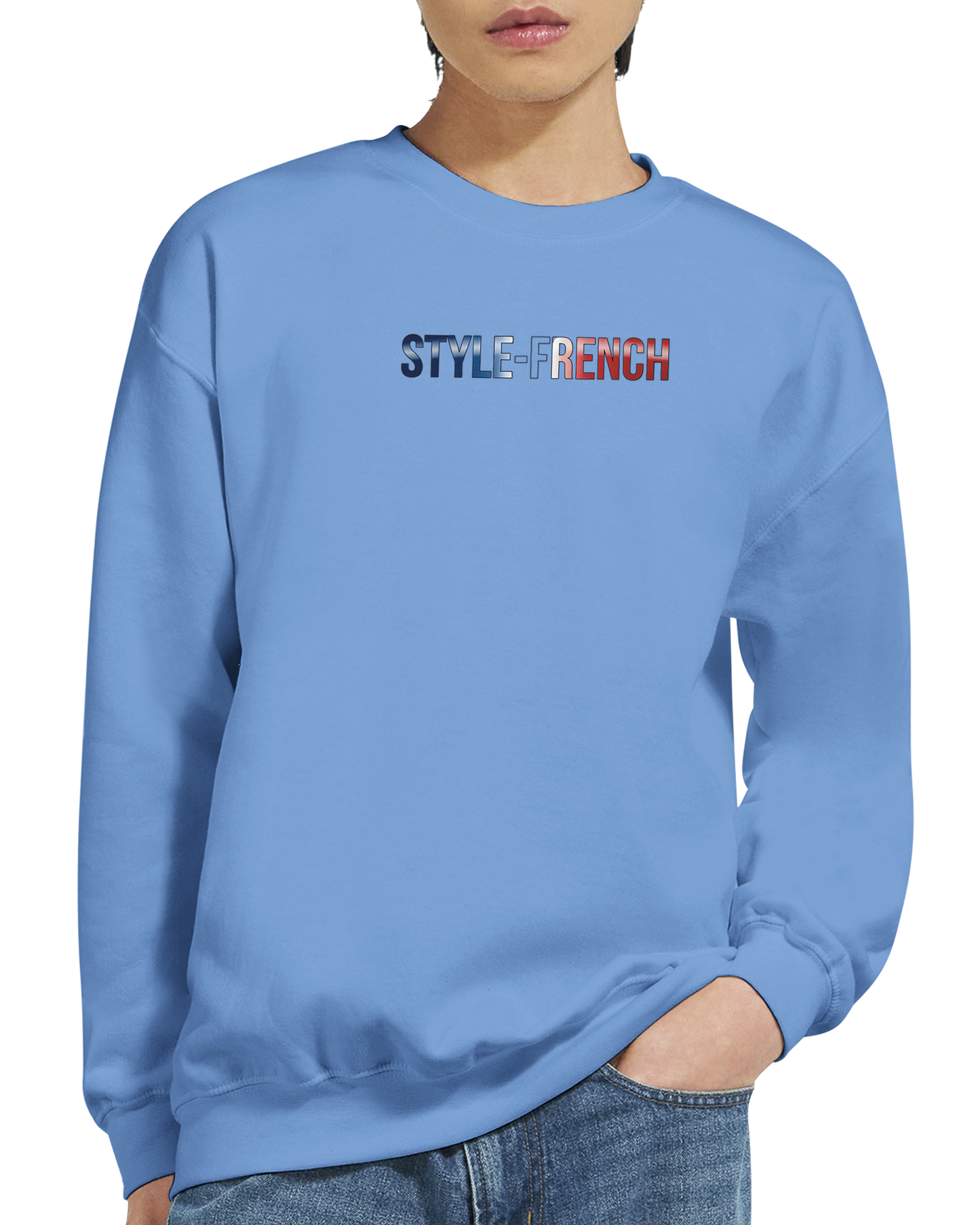 Unisex-Sweatshirt Dijon, Frankreich klassisch Rundhals | Gildan® 18000