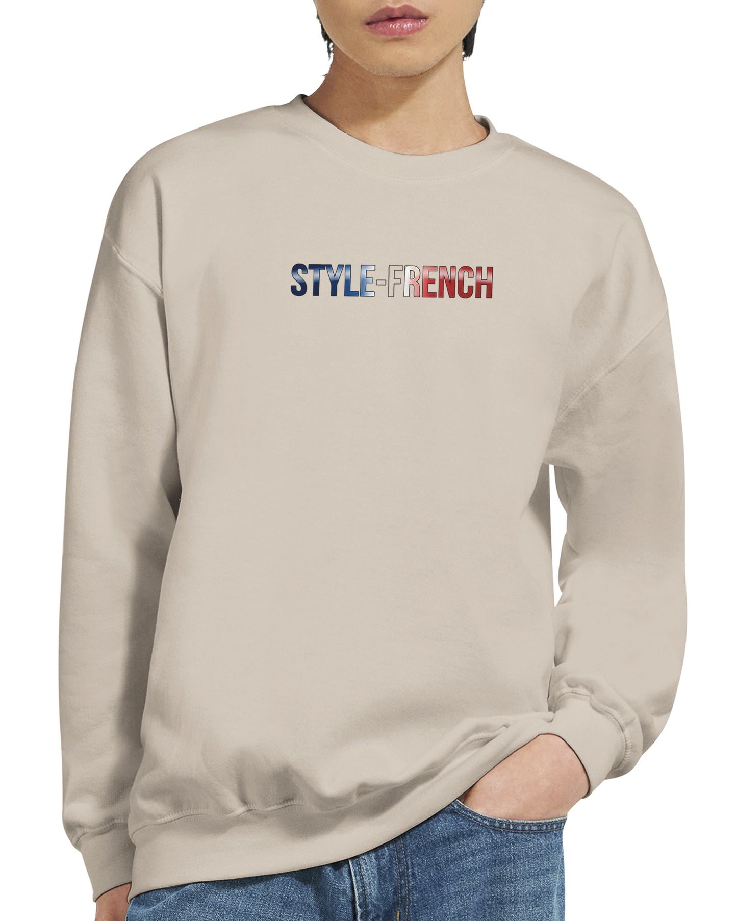 Sweatshirt Fils de France Herren French Style Klassisch Rundhals | Gildan® 18000