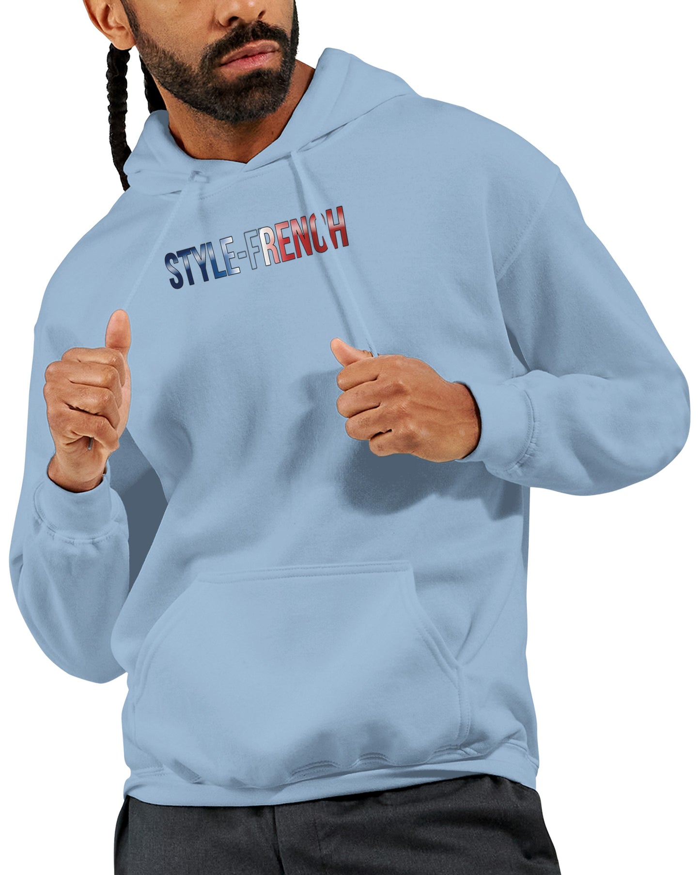 Klassischer Frankreich-Torwart-Hoodie für Herren | Gildan® 18500