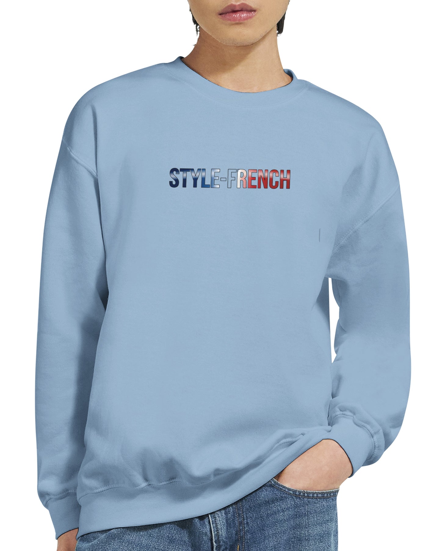Sweat-shirt Vive la France pour Homme – Sweat à Capuche en Coton Premium