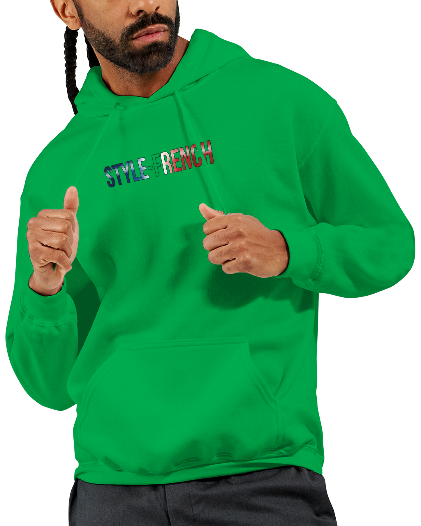 Kapuzenpullover "France Fier" Klassiker | Gildan® 18500