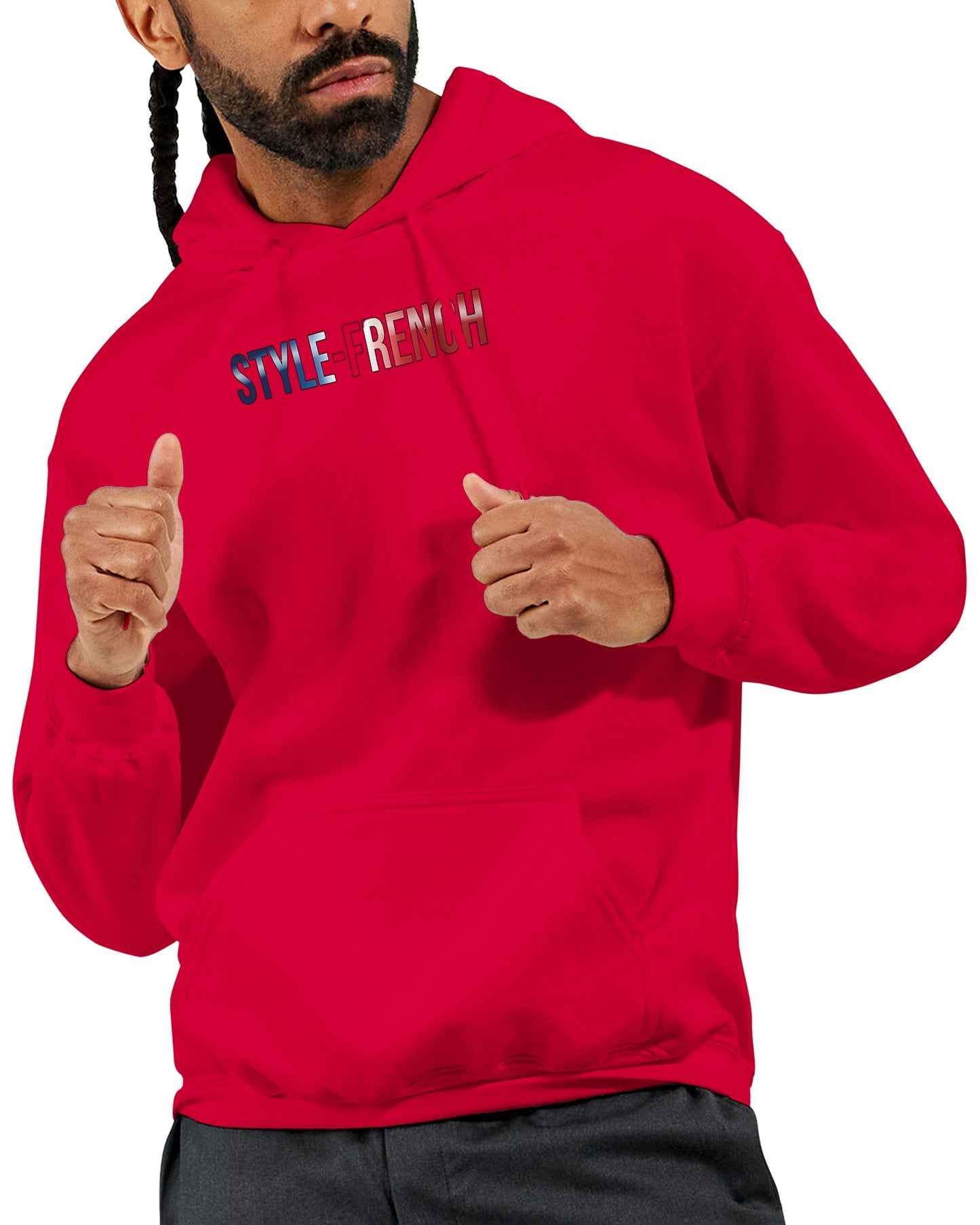 Klassischer Frankreich-Torwart-Hoodie für Herren | Gildan® 18500