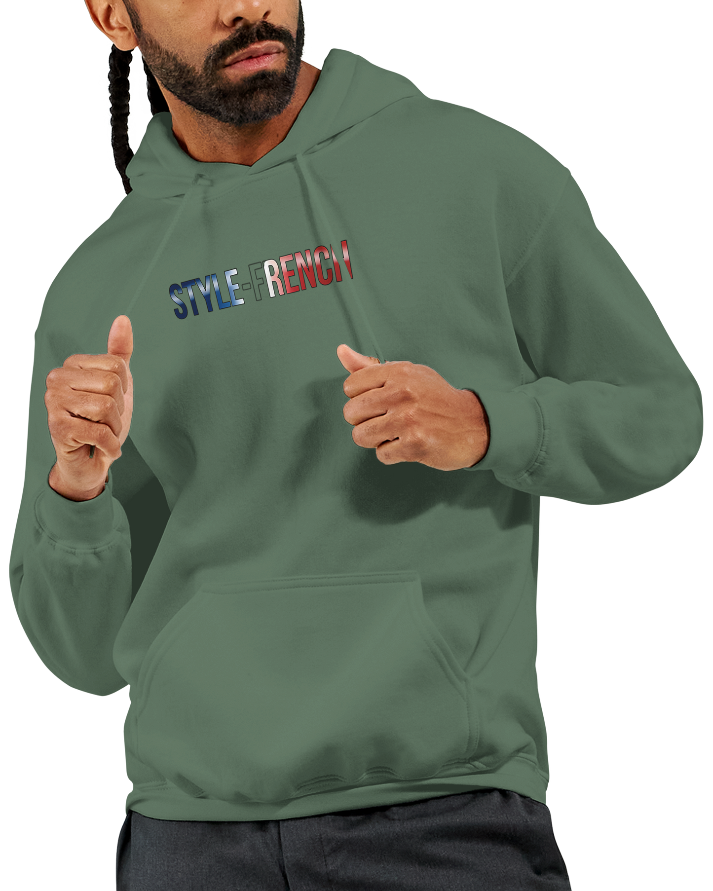 Kapuzenpullover "Caen, Stadt Frankreichs" Unisex Klassiker | Gildan® 18500