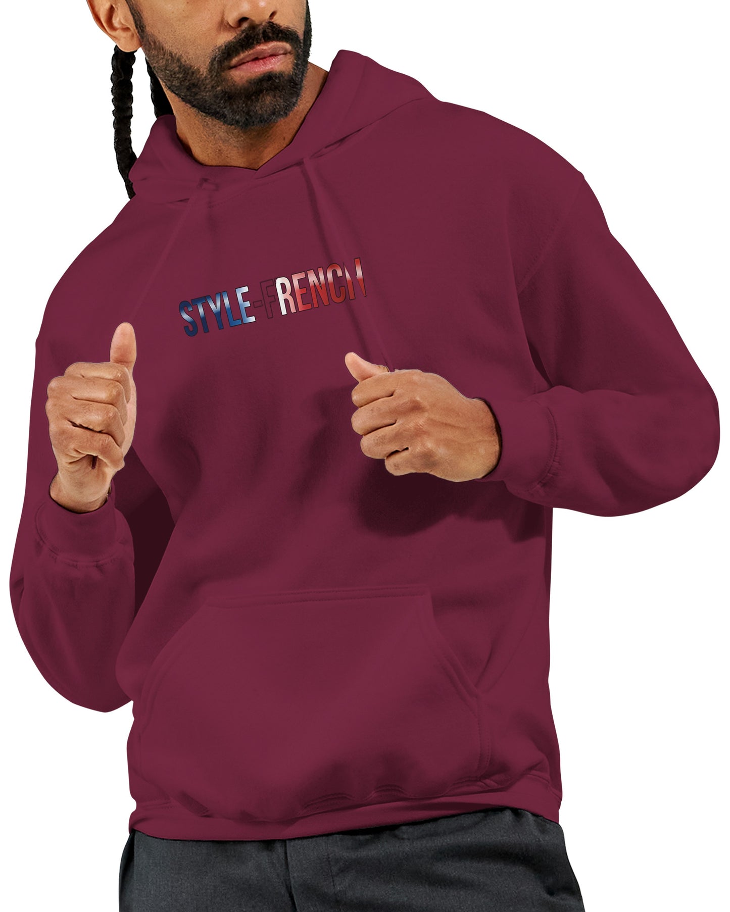 Klassischer Unisex-Kapuzenpullover Okzitanien | Gildan® 18500