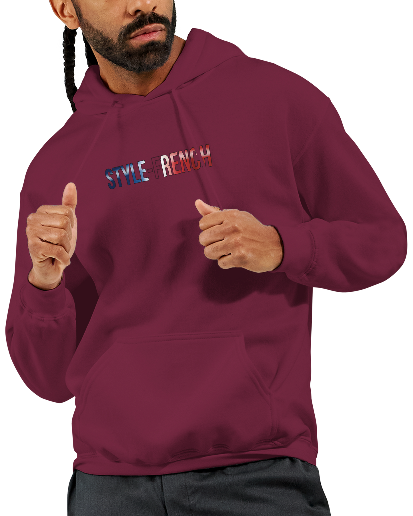 Klassischer Unisex-Hoodie von Top de France | Gildan® 18500