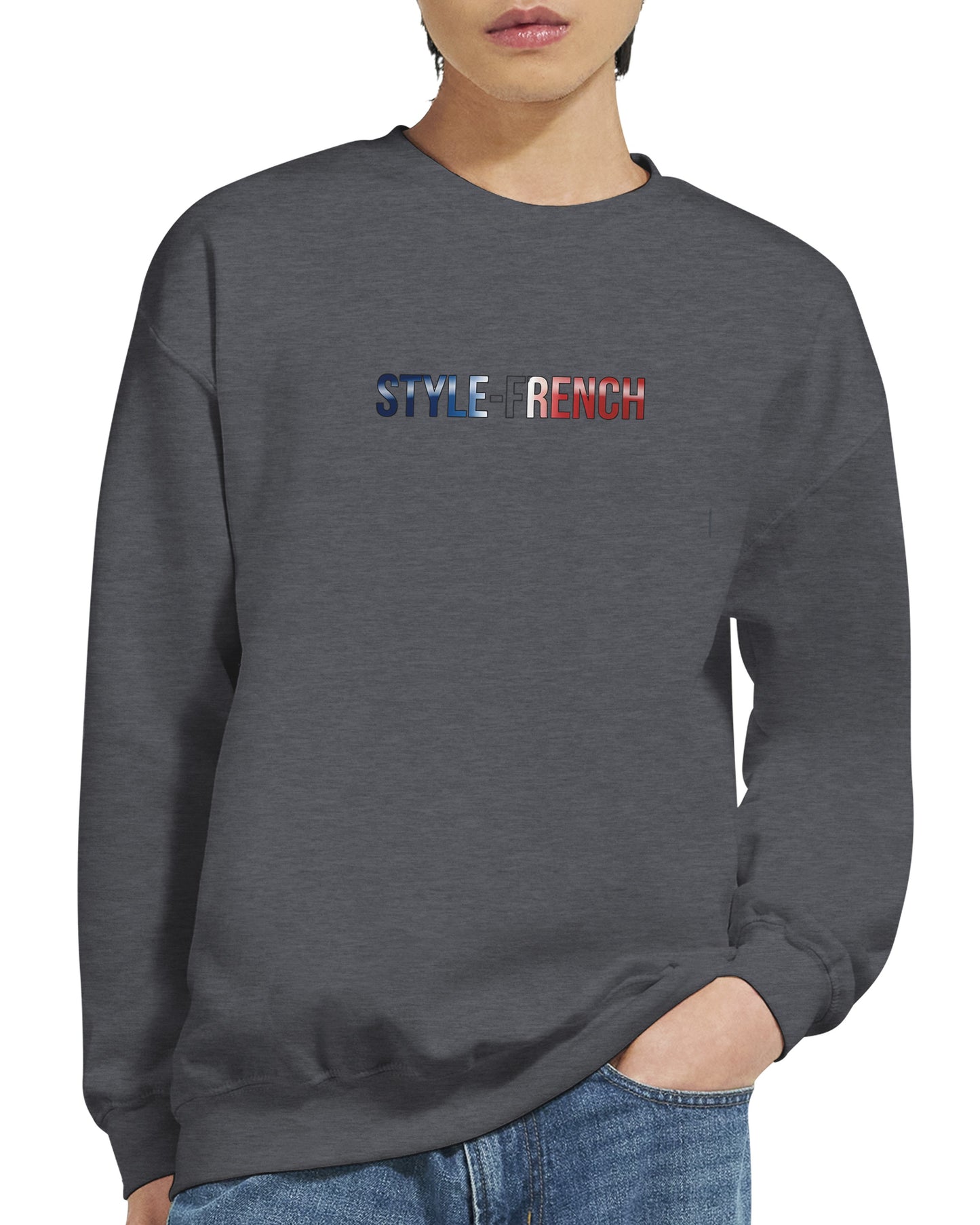 Sweat-shirt Vive la France pour Homme – Sweat à Capuche en Coton Premium