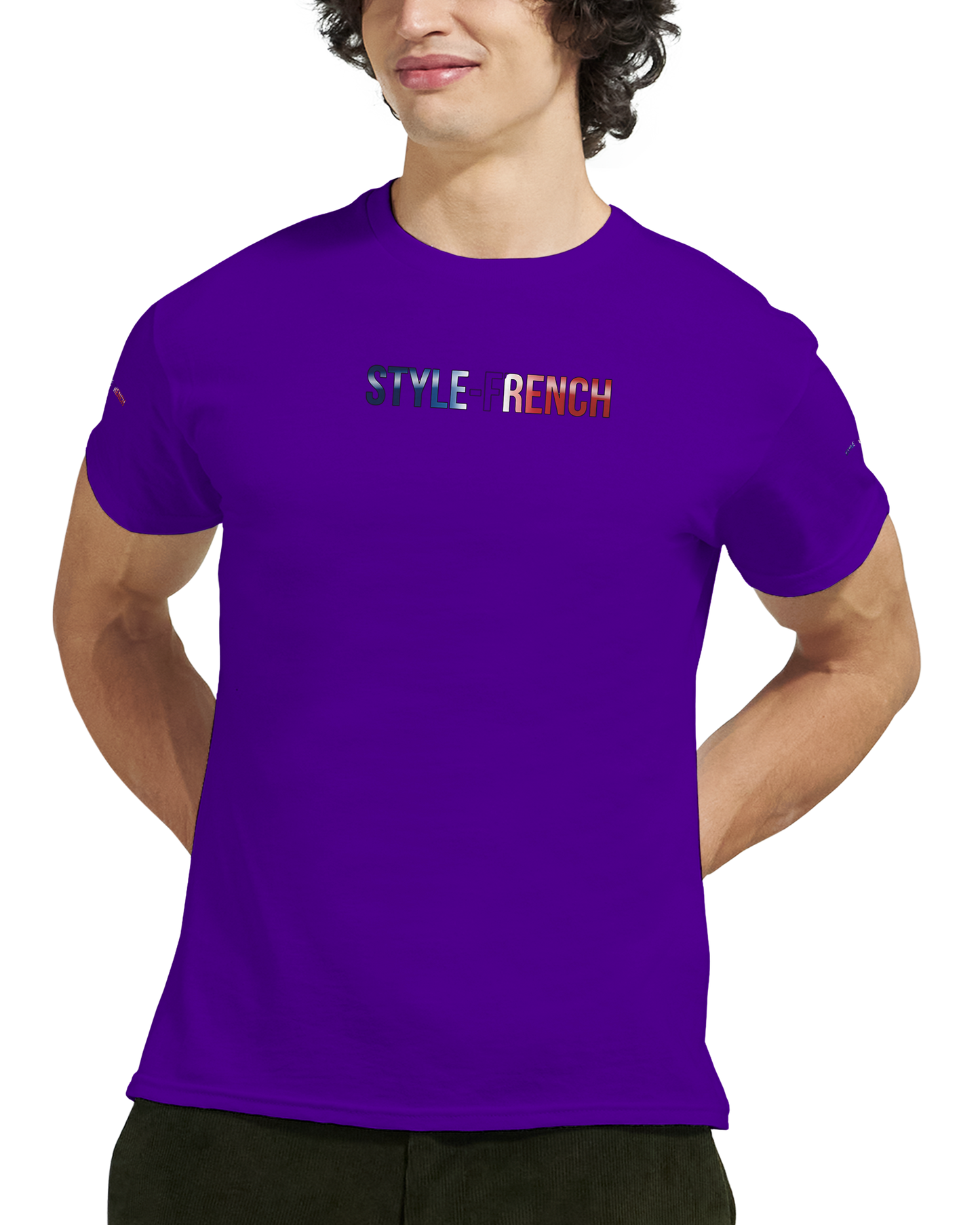 Unisex T-shirt Tours, France, thick crew neck | Gildan® 5000