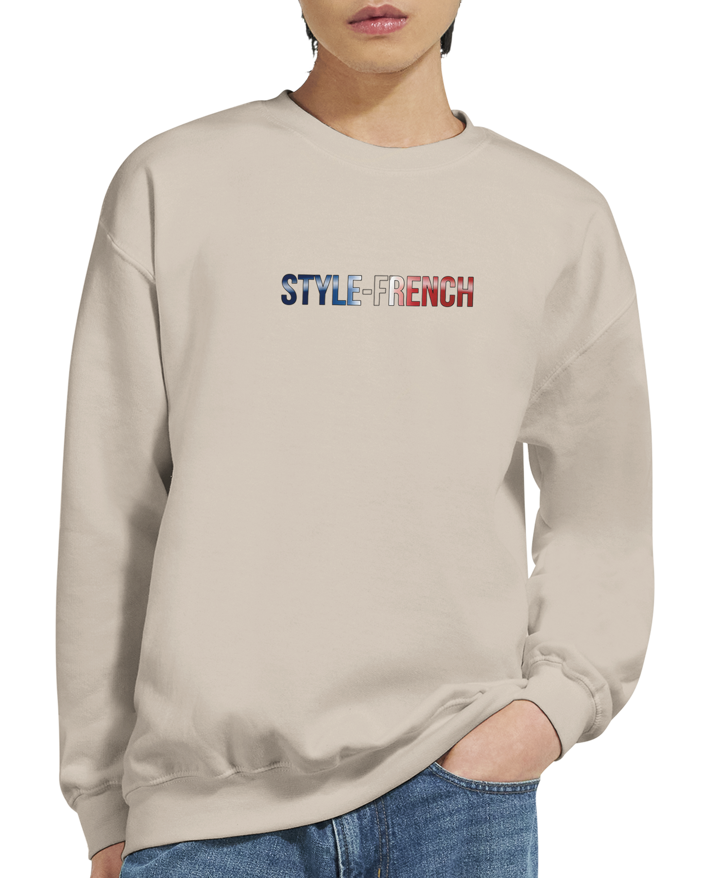Unisex city burgundy classic crewneck sweatshirt | Gildan® 18000