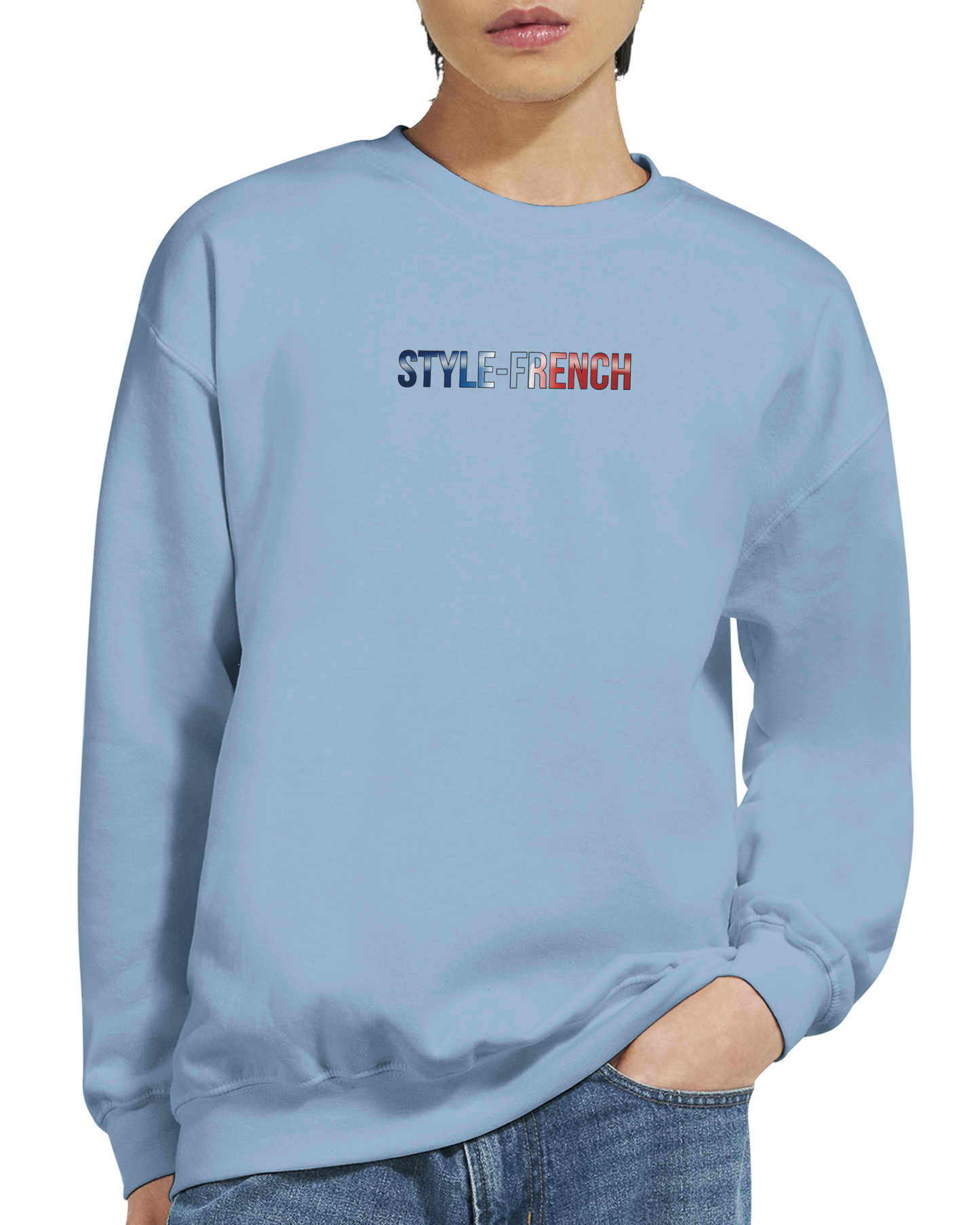 Herren-Sweatshirt Das Siegel des Königs, klassischer Rundhals | Gildan® 18000