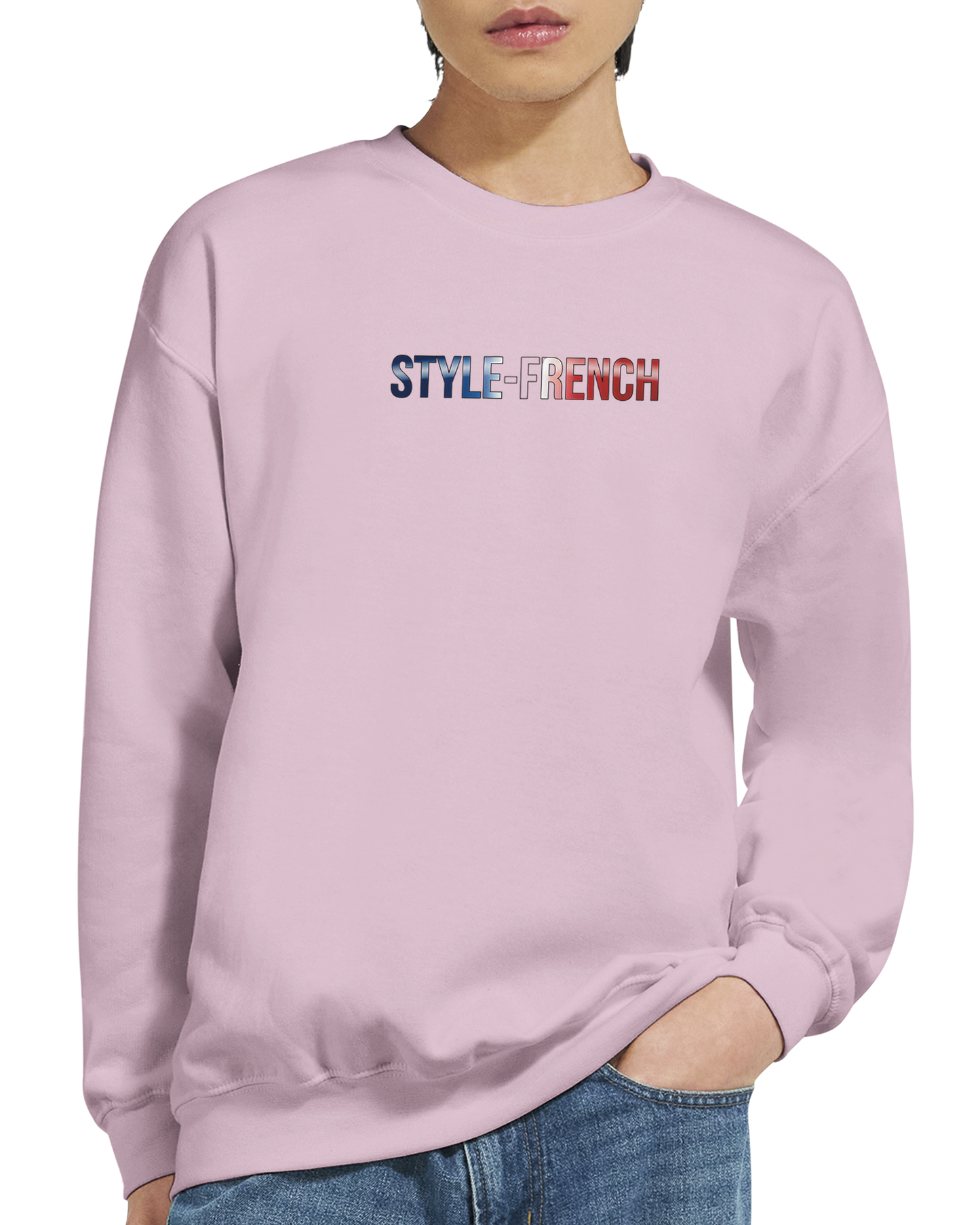 Unisex-Sweatshirt Auvergne-Rhône-Alpes klassisch Rundhals | Gildan® 18000