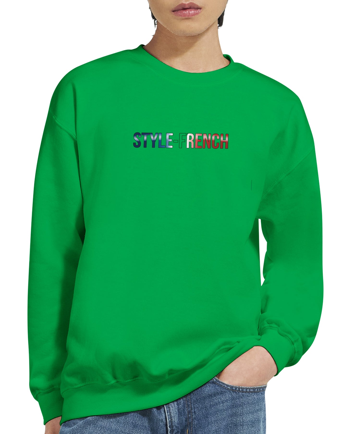 Sweat-shirt Vive la France pour Homme – Sweat à Capuche en Coton Premium