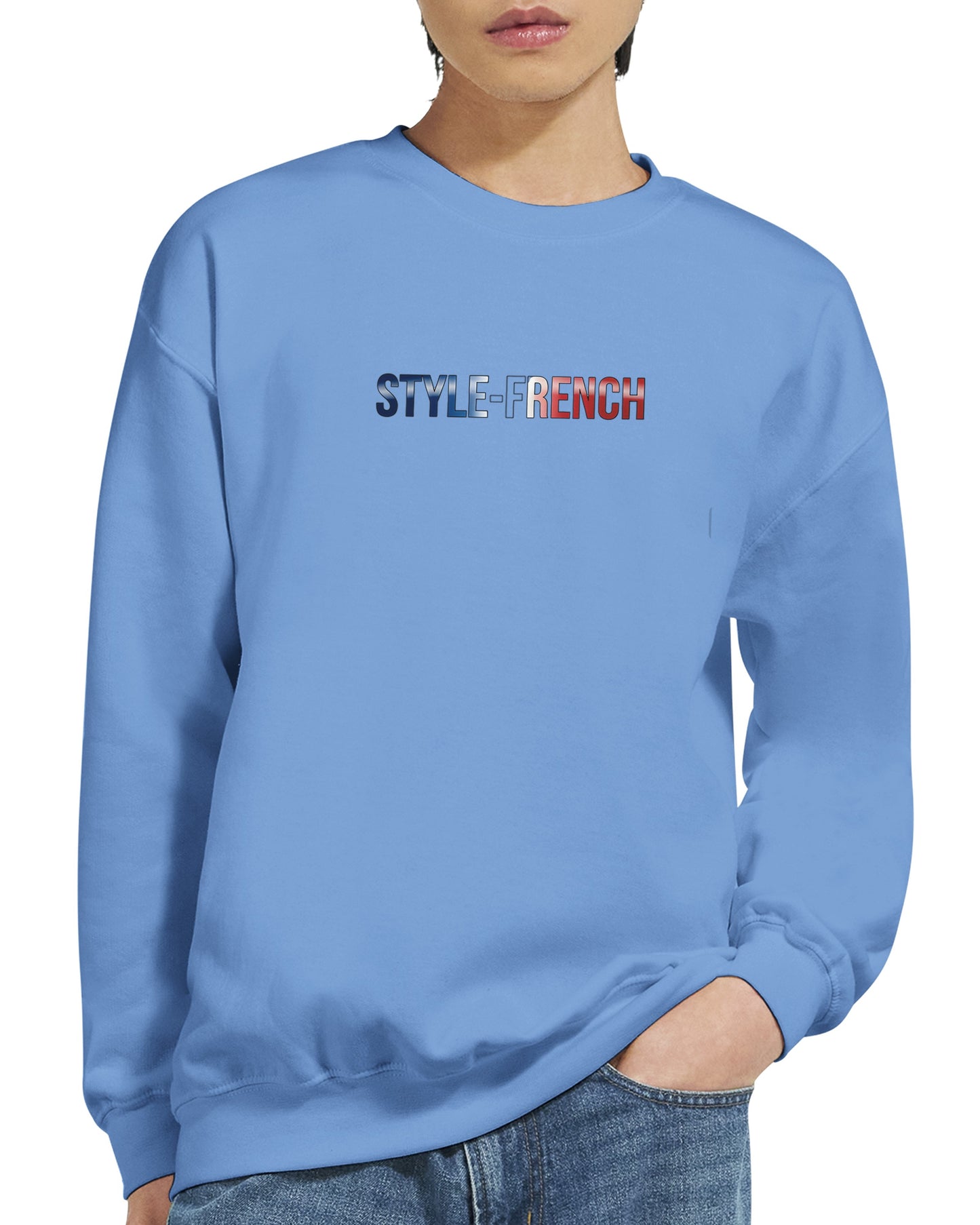 Sweat-shirt Vive la France pour Homme – Sweat à Capuche en Coton Premium