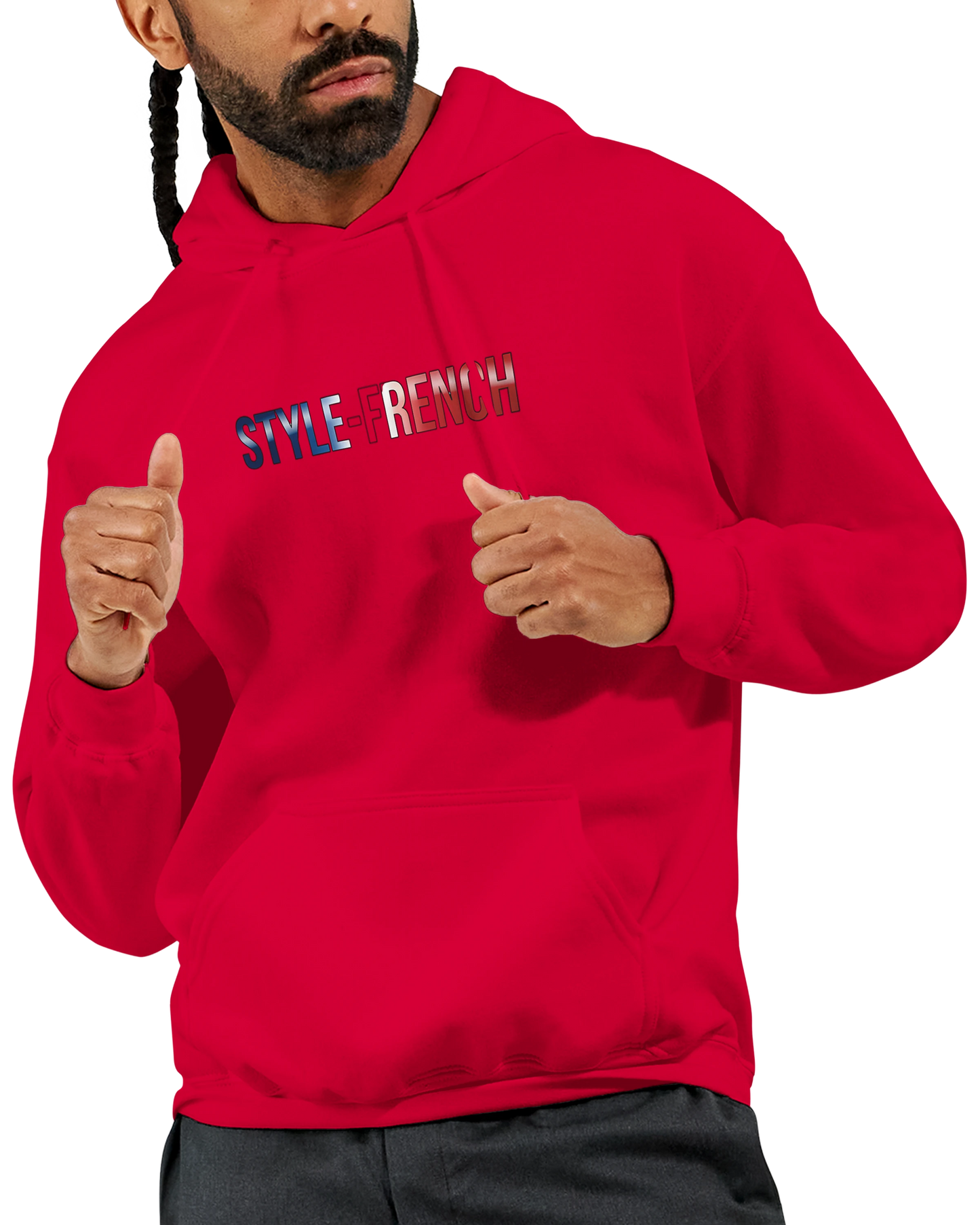 Herren-Kapuzenpullover „Siegel des Königs“ klassisch | Gildan® 18500