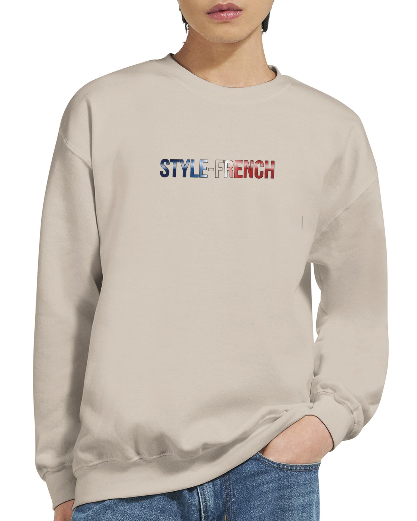 Sweat-shirt Vive la France pour Homme – Sweat à Capuche en Coton Premium