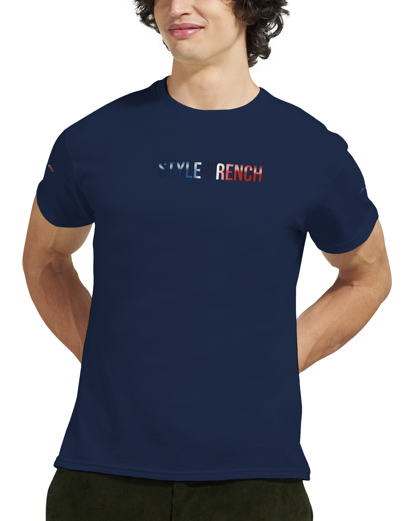Unisex T-Shirt Île-de-France dick rundhals | Gildan® 5000